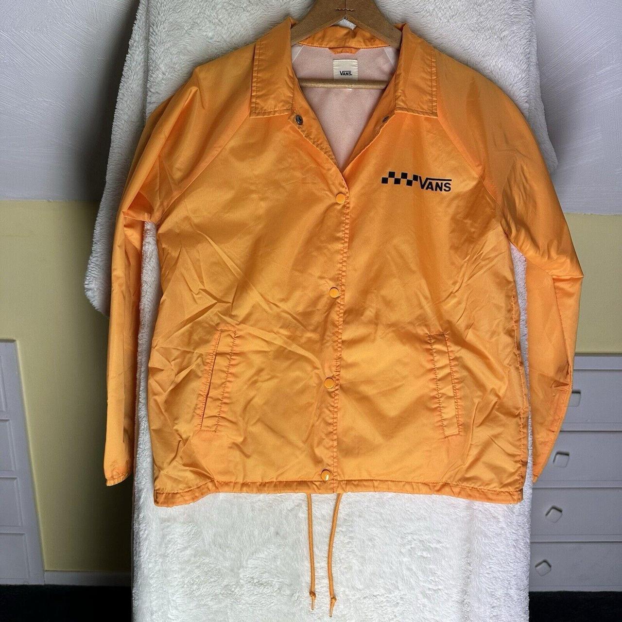 Vans Women's Jacket Yellow/Black M – Vans Thanks Coach Jacket