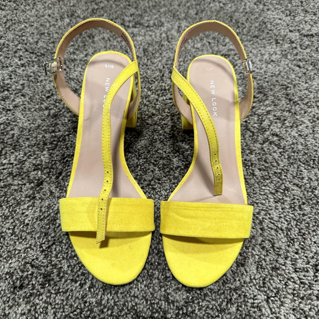 New look mustard on sale sandals