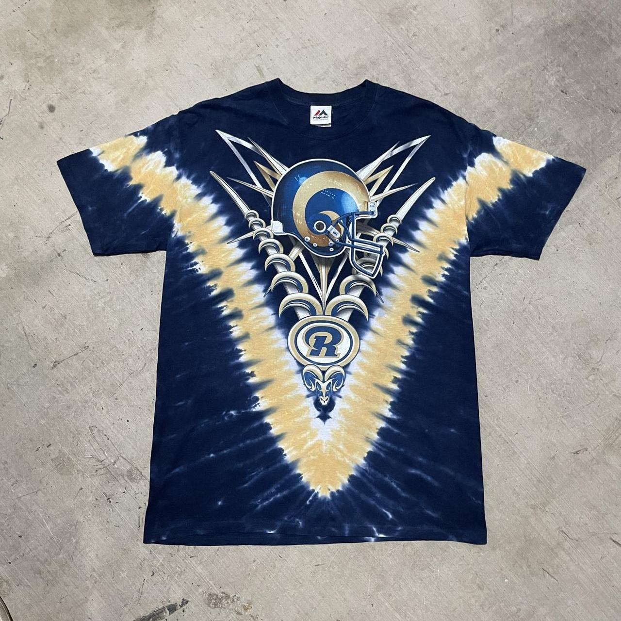 Los Angeles Rams Tie Dye Tee LA Rams tee in great - Depop