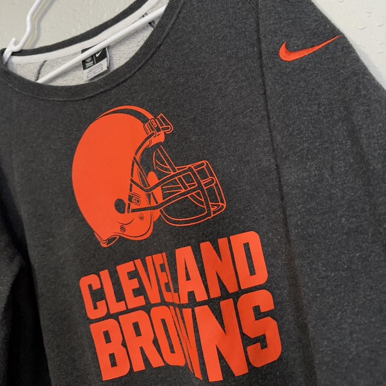 Cleveland Browns Retro Long Sleeve Nfl Official team - Depop