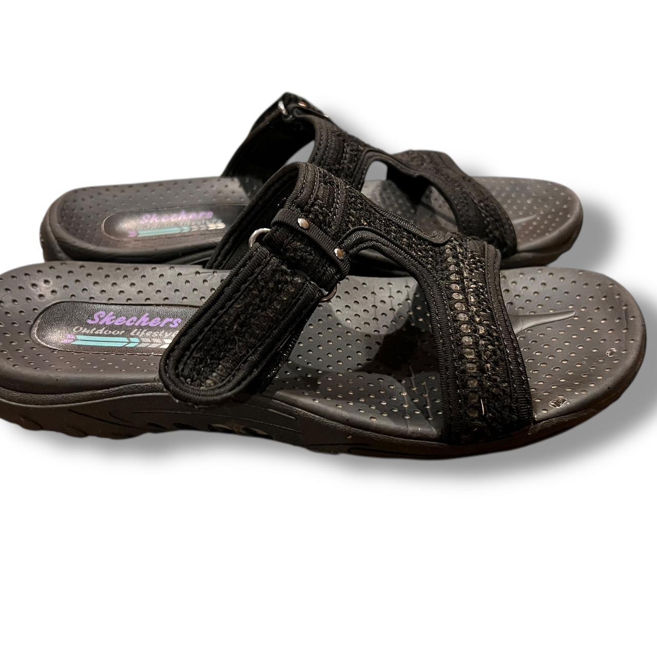 Skechers Women's Sandals Black US – Skechers #Outdoor