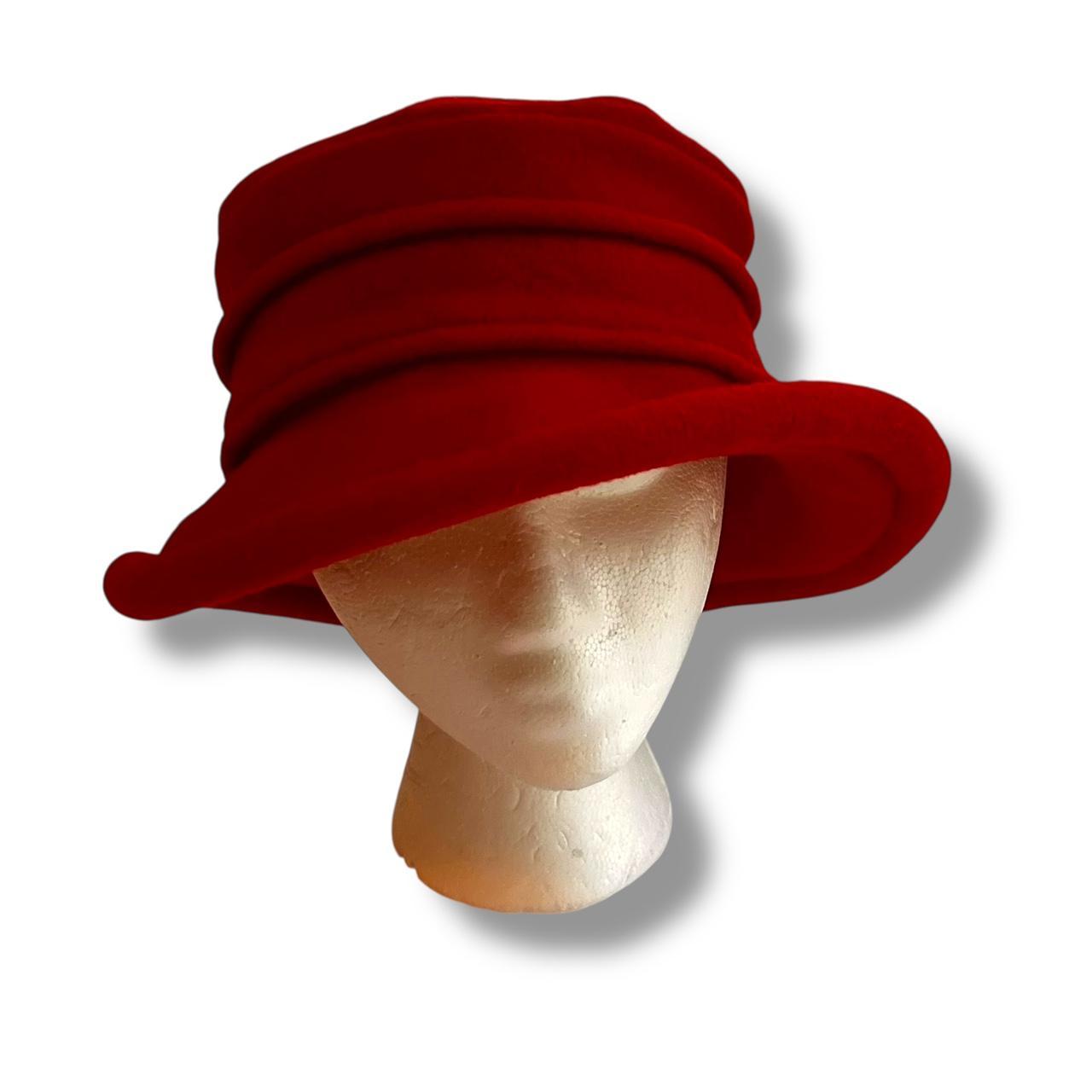 Scala Women's Hat - Red – Scala Collezione 100% #… - image 1