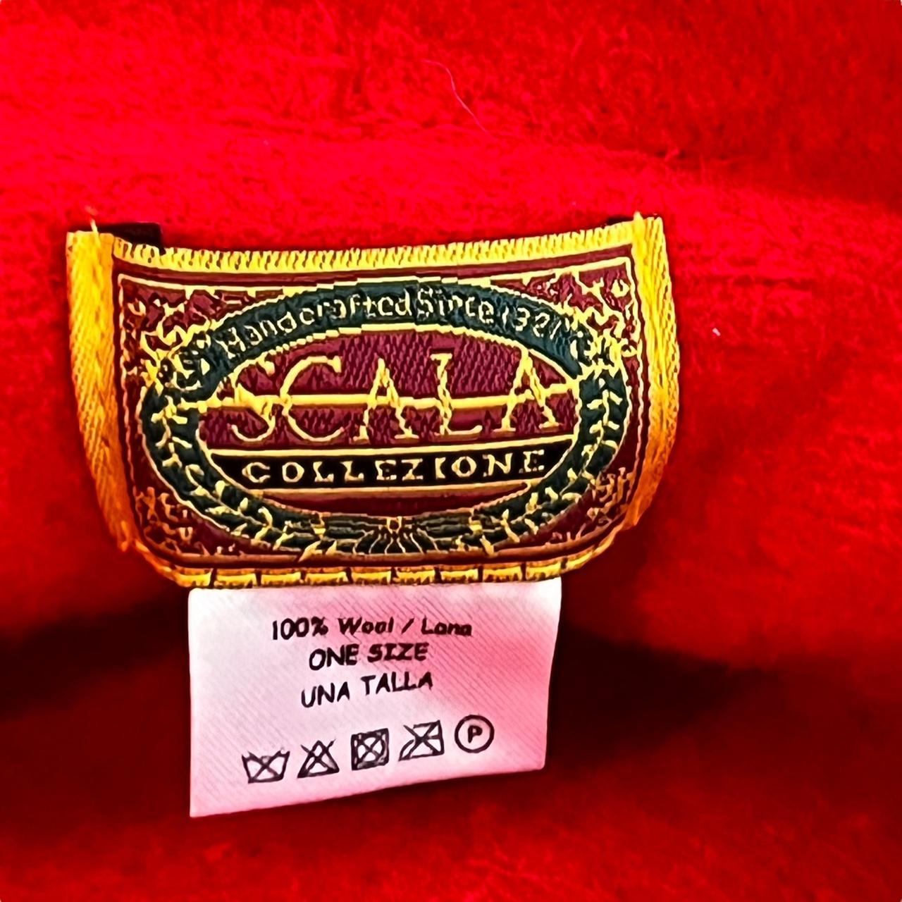 Scala Women's Hat - Red – Scala Collezione 100% #… - image 5