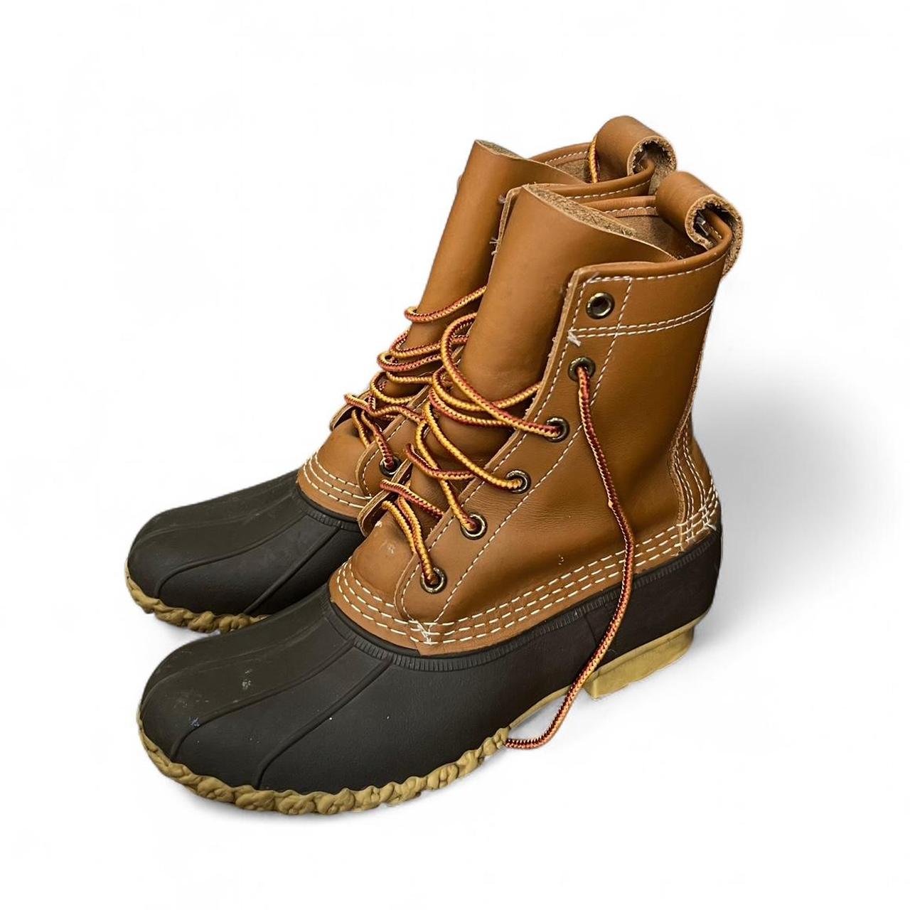 black and tan duck boots