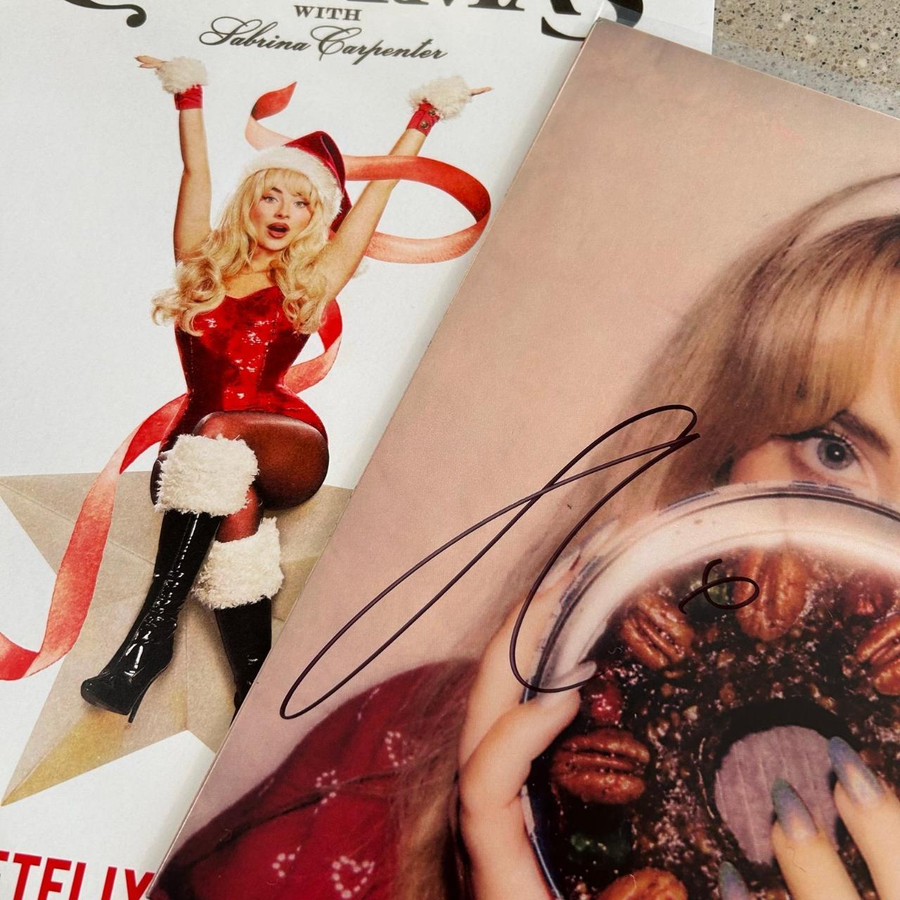 Sabrina Carpenter Fruitcake Autographed Limited... Depop