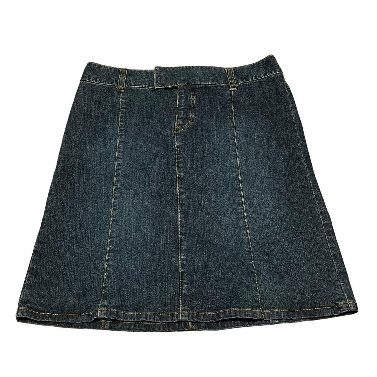 Y2K style & co denim skirt Size 4 Good condition - Depop