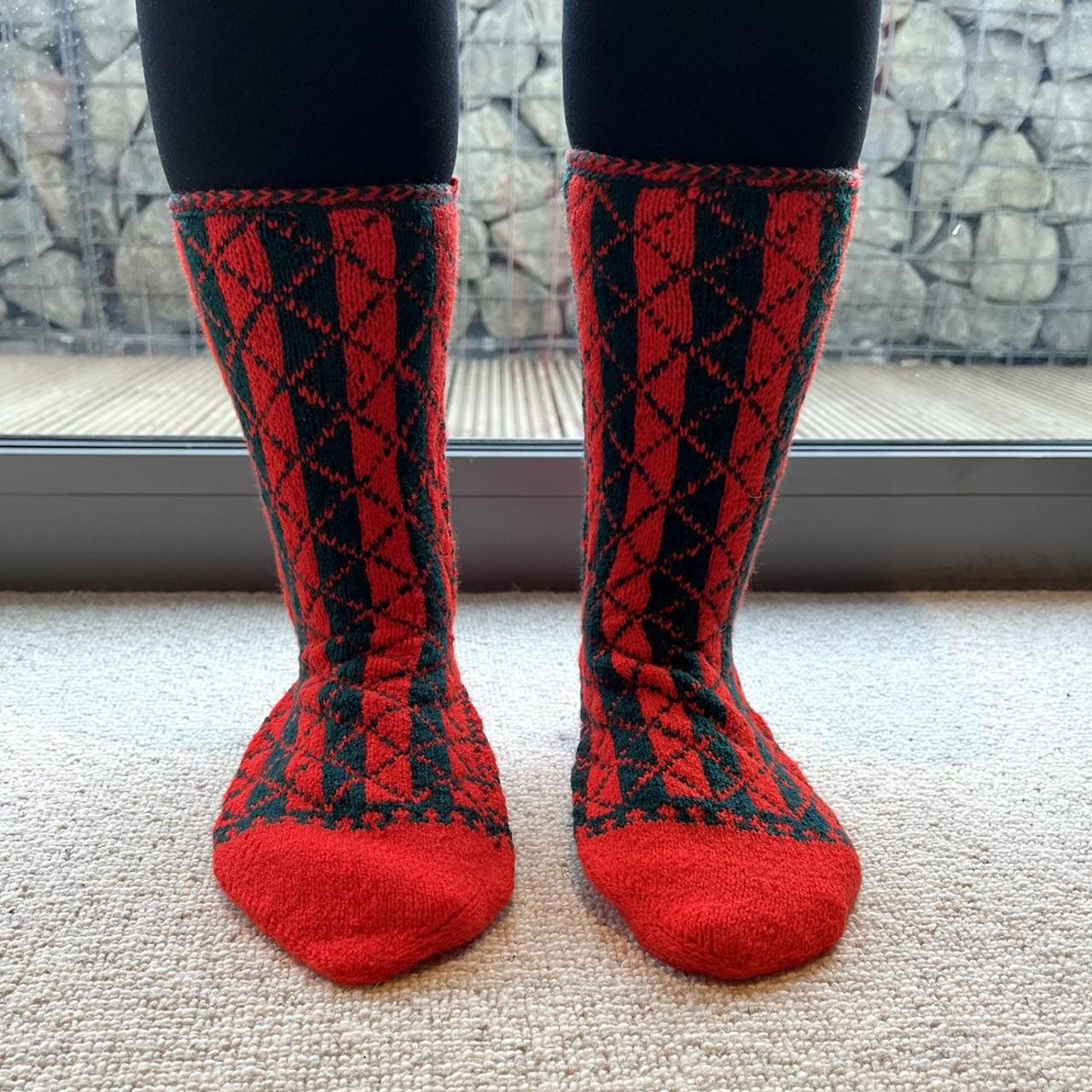 Women's Red Slippers Depop