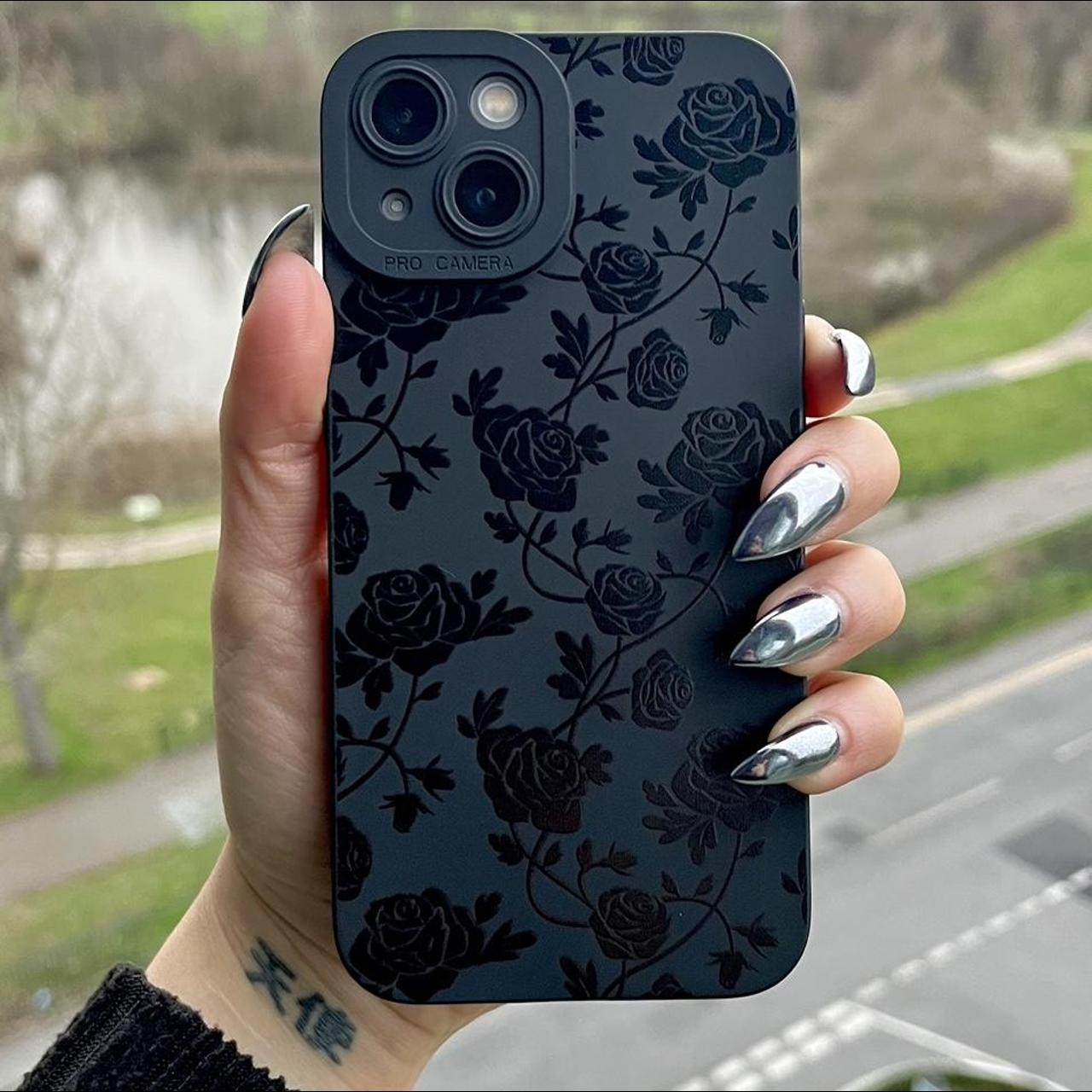 Black Phone-cases | Depop