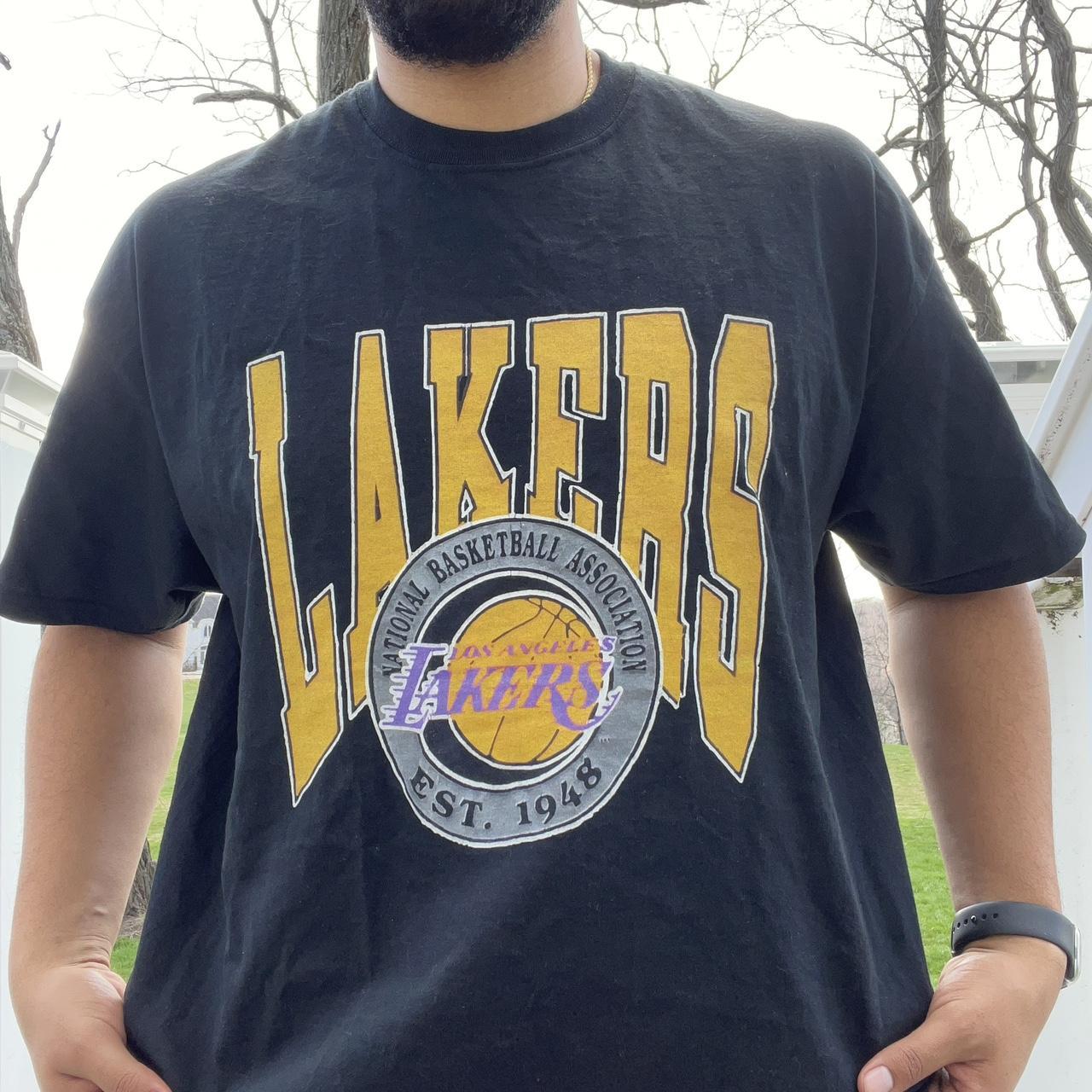 Nike NBA Los Angeles Lakers training top. Size - Depop