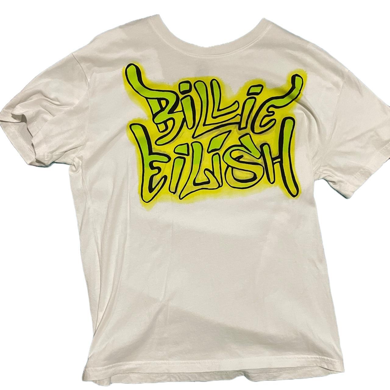 Billie Eilish Graffiti Tee medium #billieeilish... - Depop