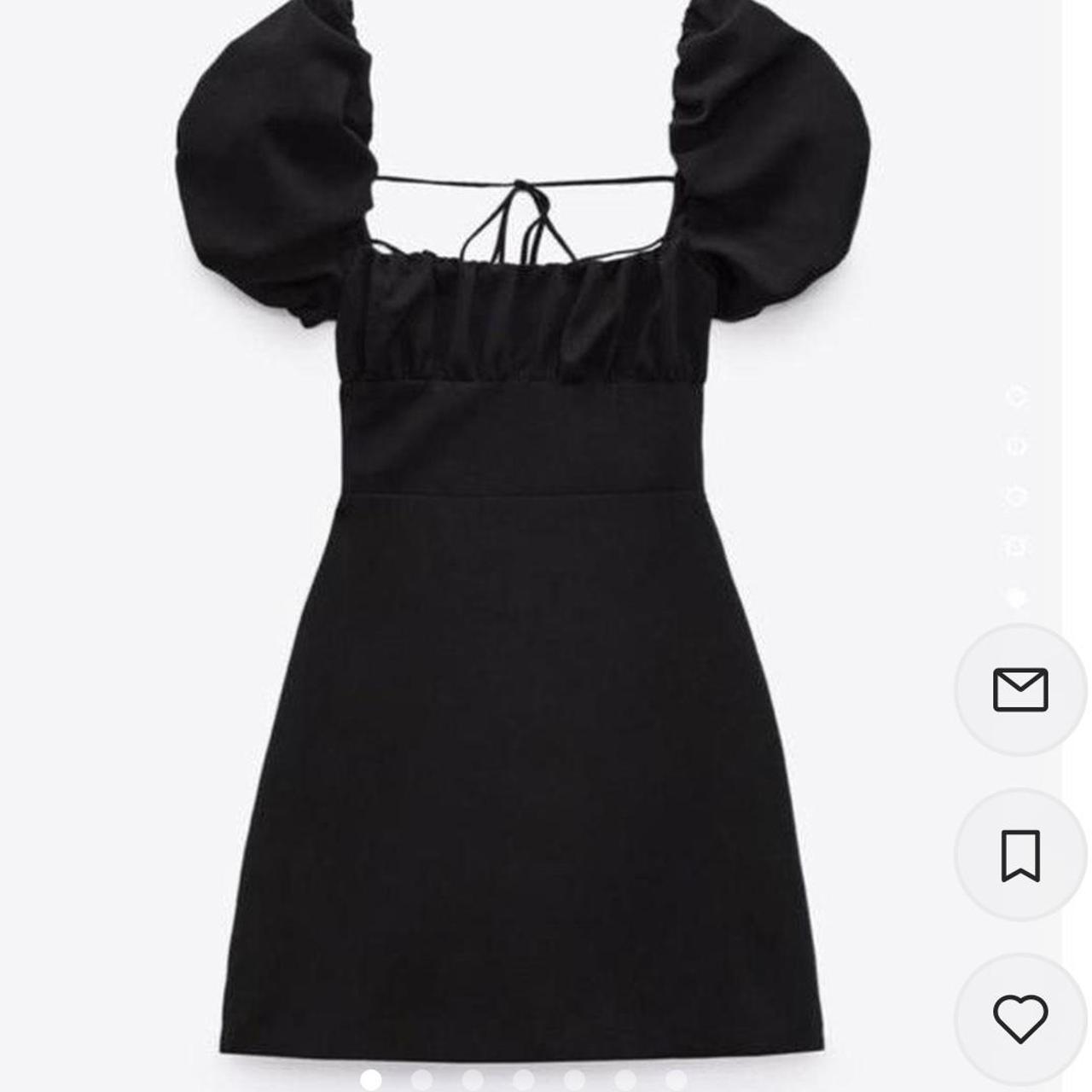 Zara Women's Black Dress Depop