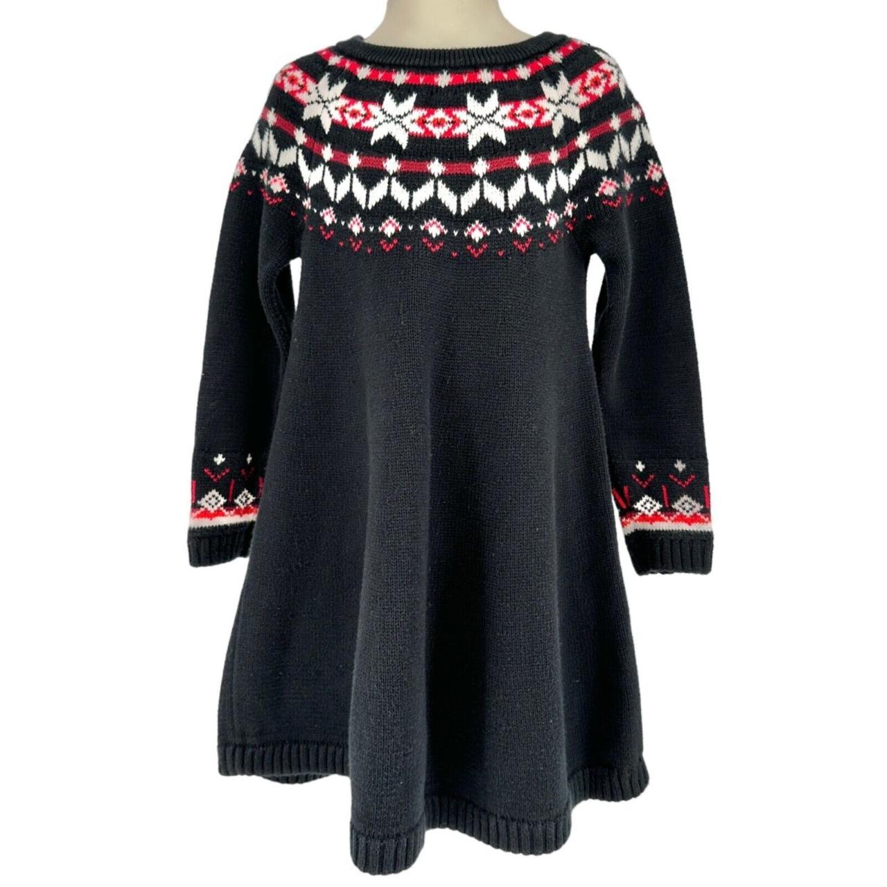 Hanna Andersson Girls 100 US 4 Fair Isle Sweater. Depop