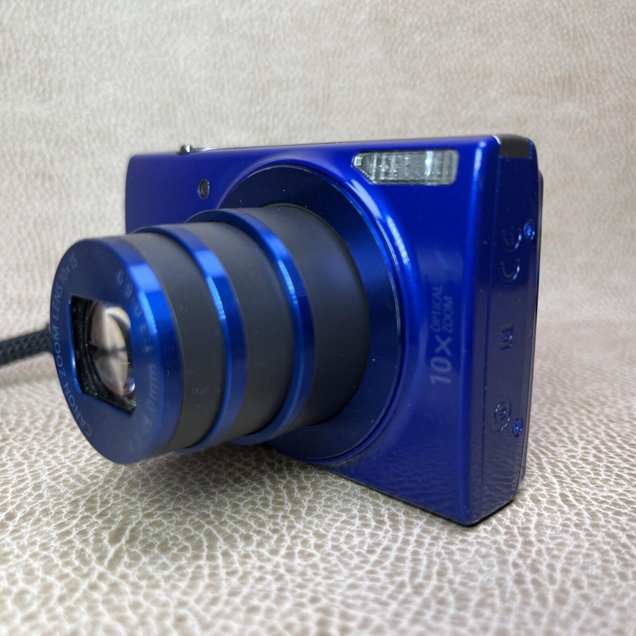 Canon PowerShot ELPH 190 IS Digital Camera (Blue) 