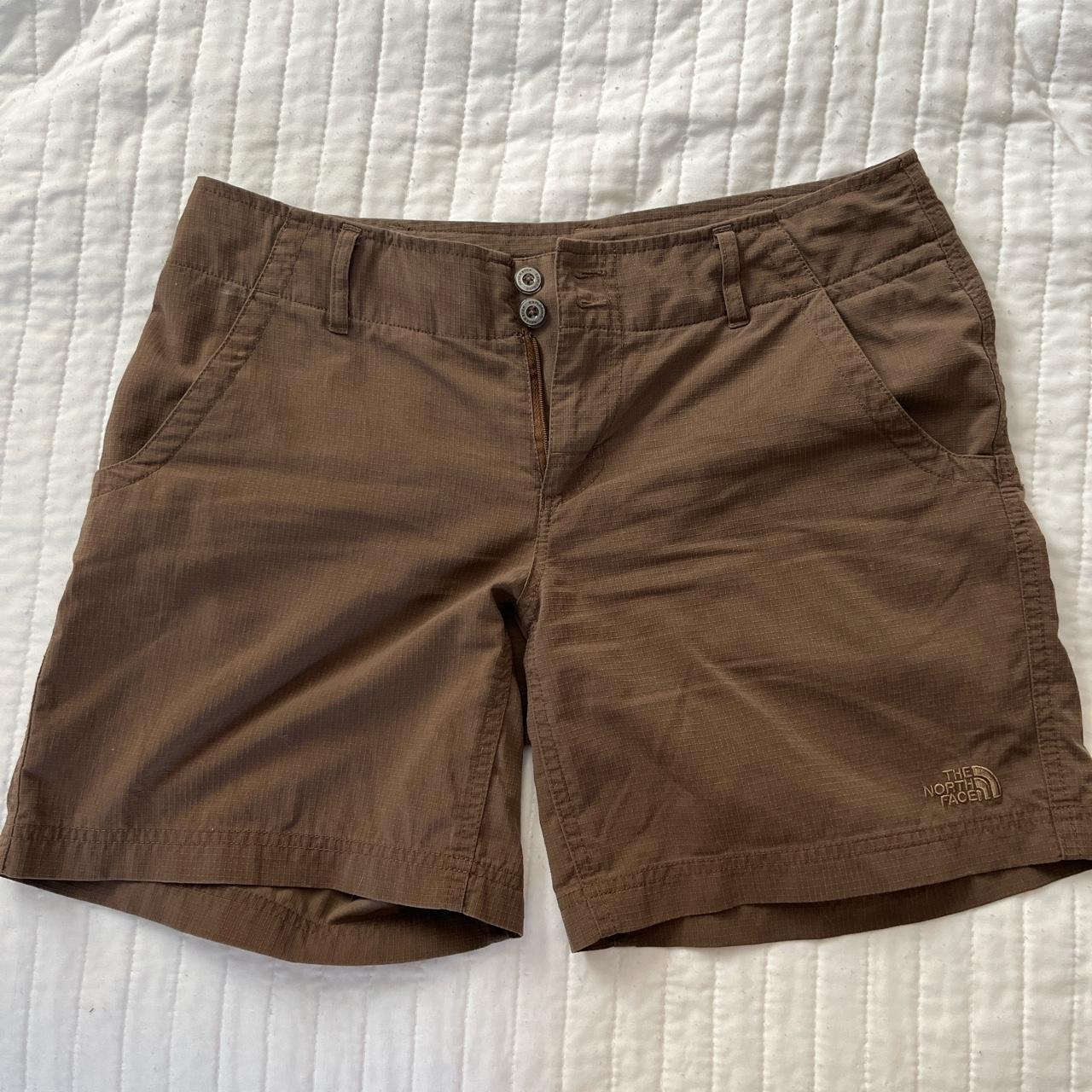 North face hot sale khaki shorts