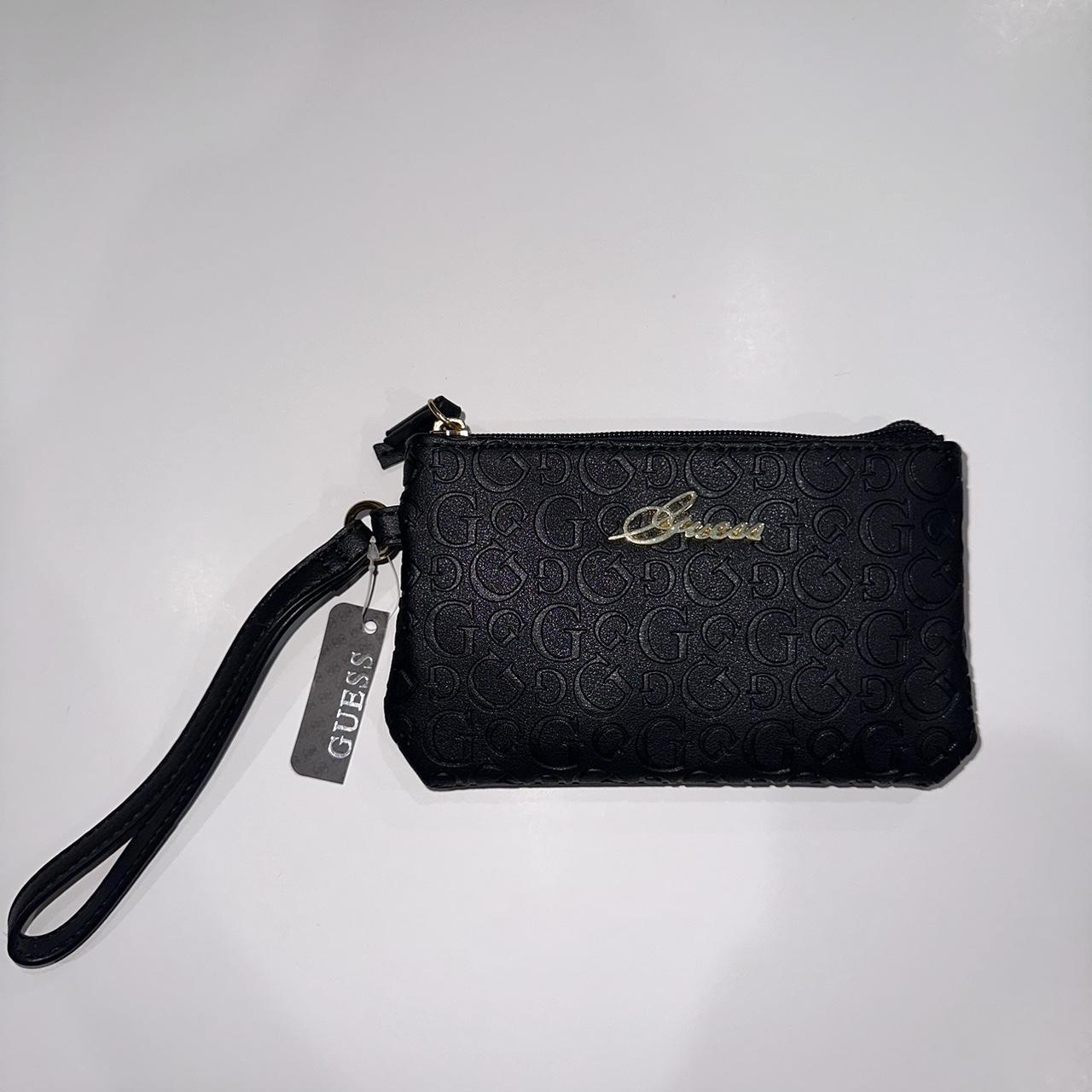 Guess Women's Centre-Stage-Mini Handbag Top Zip Clutch Purse Black |  JoyLot.com