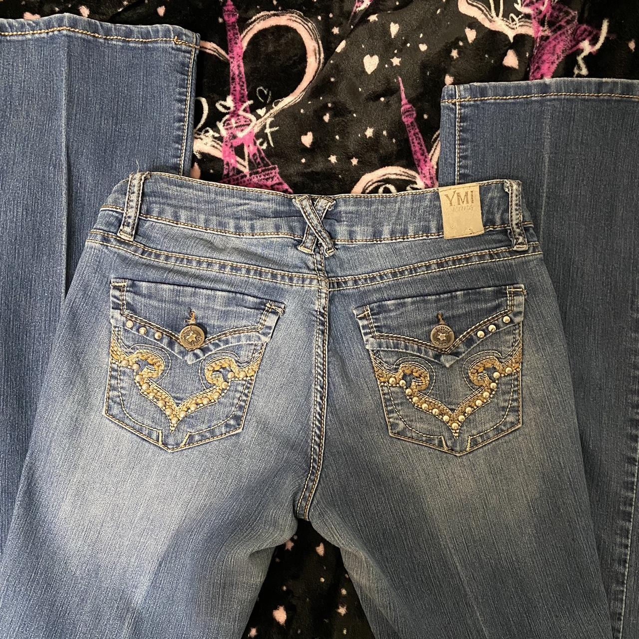 ymi y2k flared jeans, in perfect condition! if you