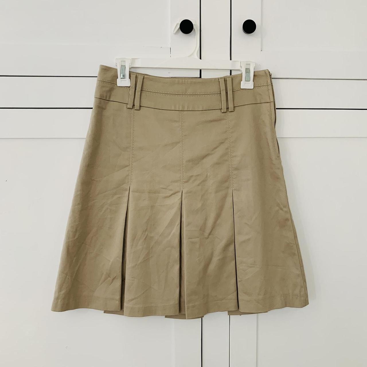 Hallhuber Women's Tan Skirt