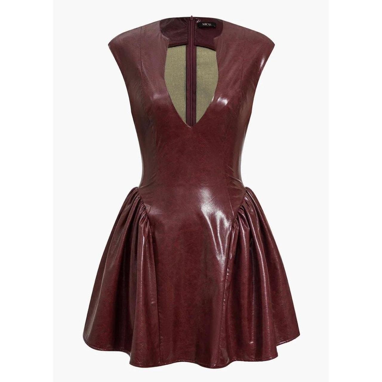 Source Unknown Women's A-line Dress - Red/Purple … - image 3