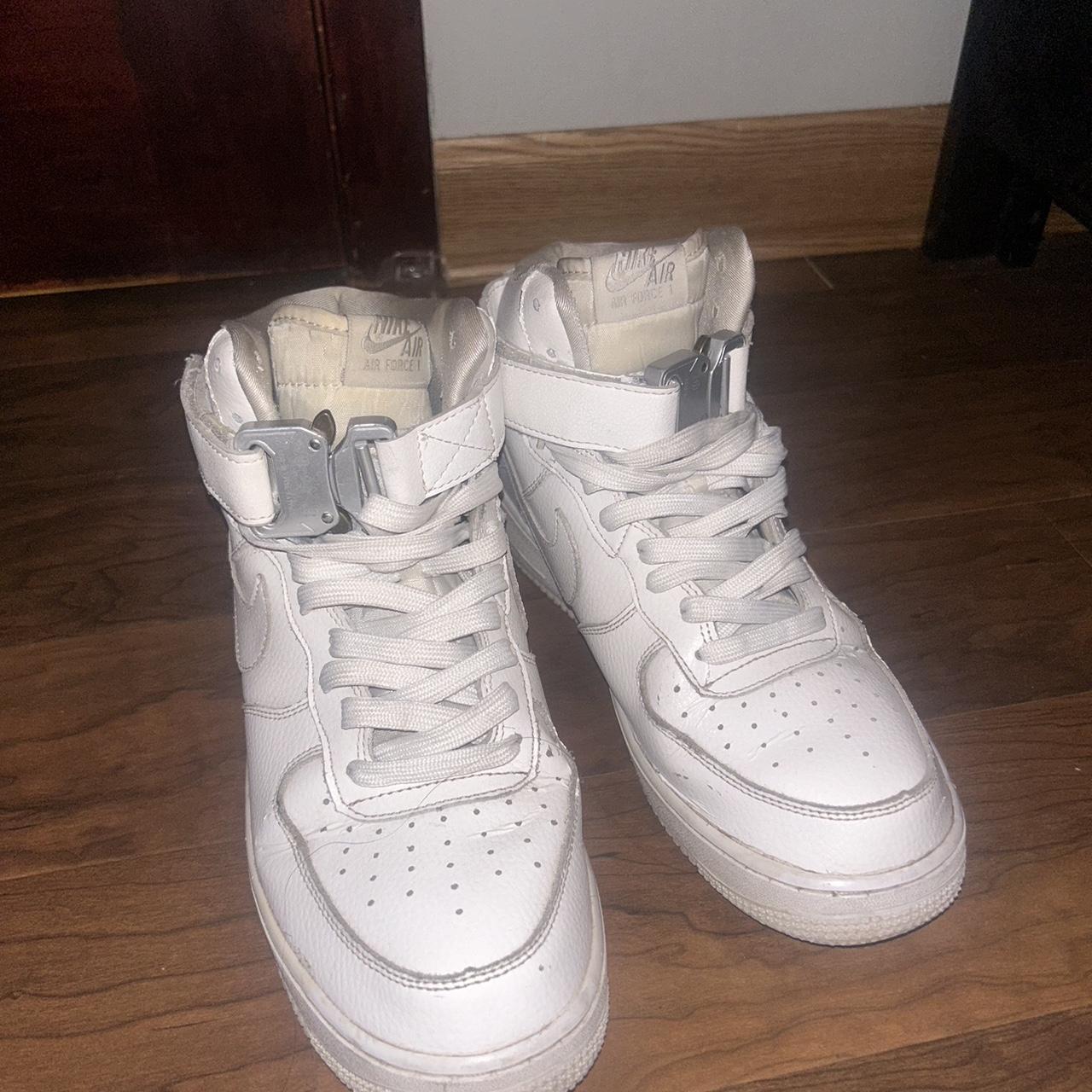beat up 1017 alxy air force 1’s high top😭 1. they... Depop