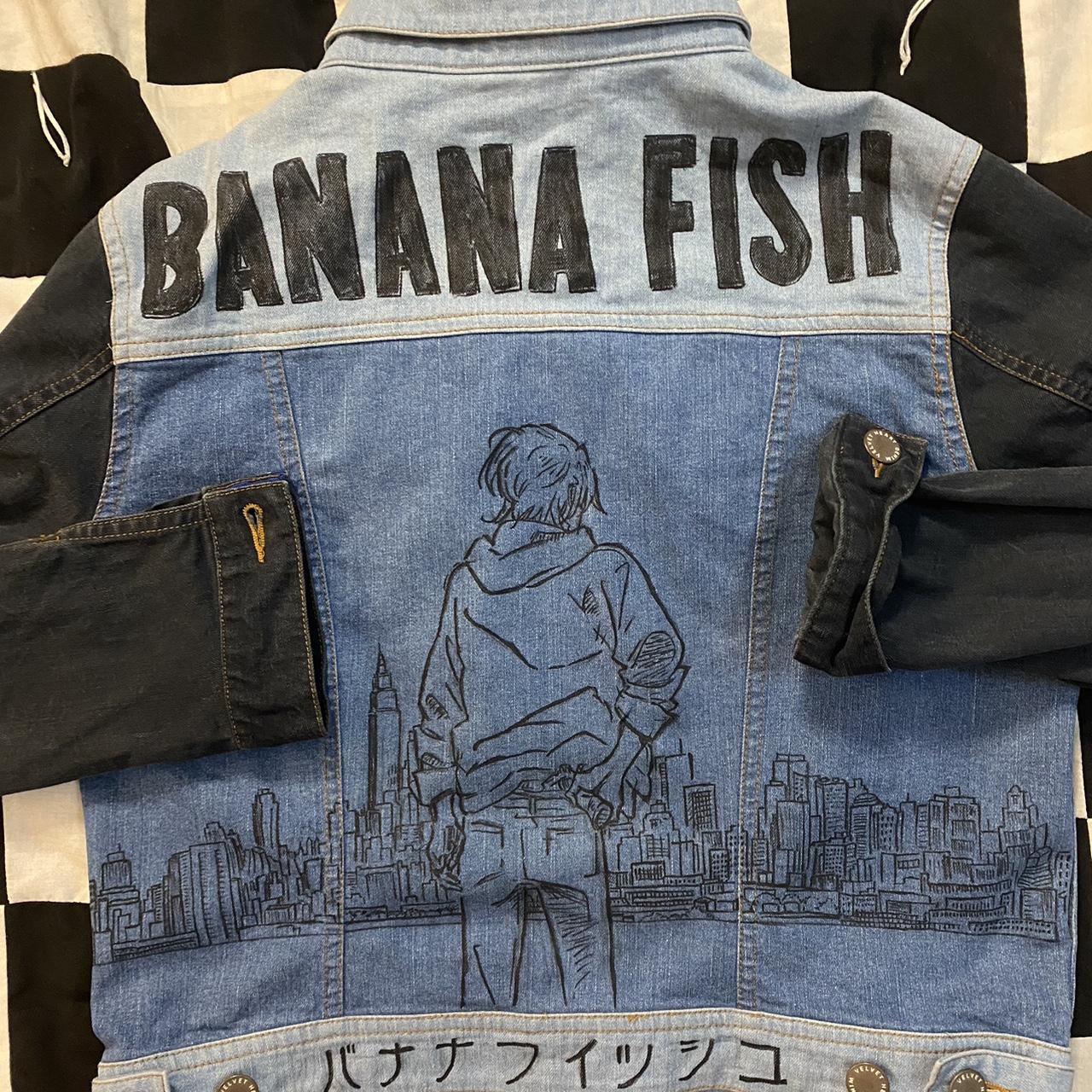 Custom Banana Fish Jean Jacket - made by me , Color...