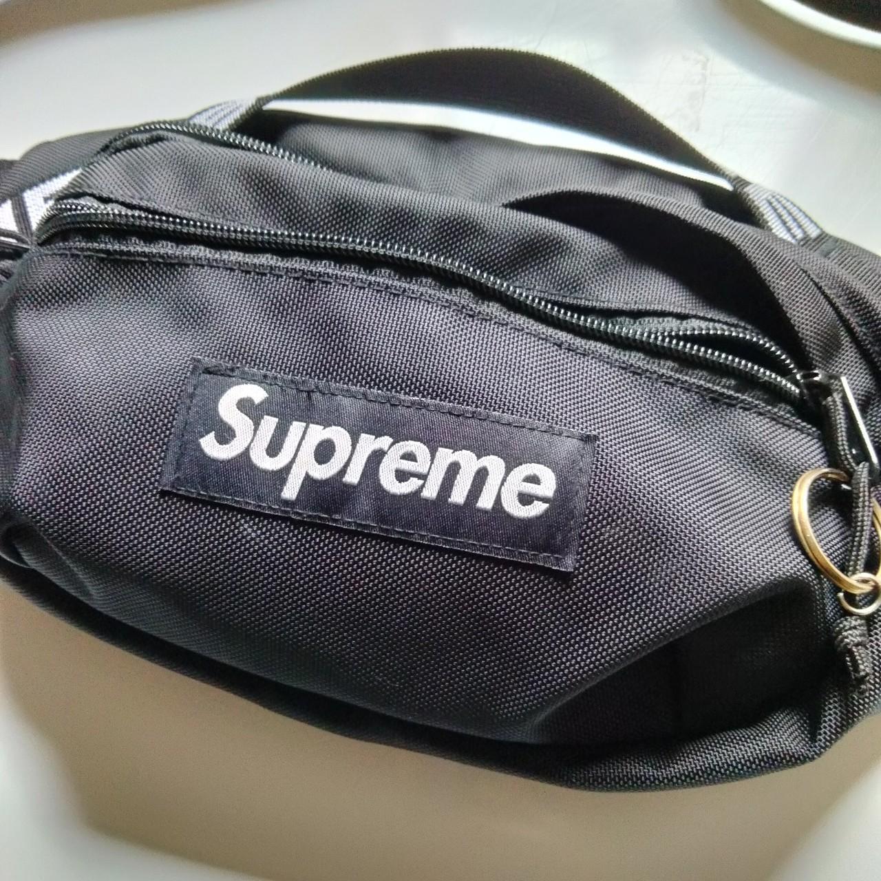 SUPREME CROSSBODY/WAIST BAG SS18 BLACK ‼️ Item is - Depop