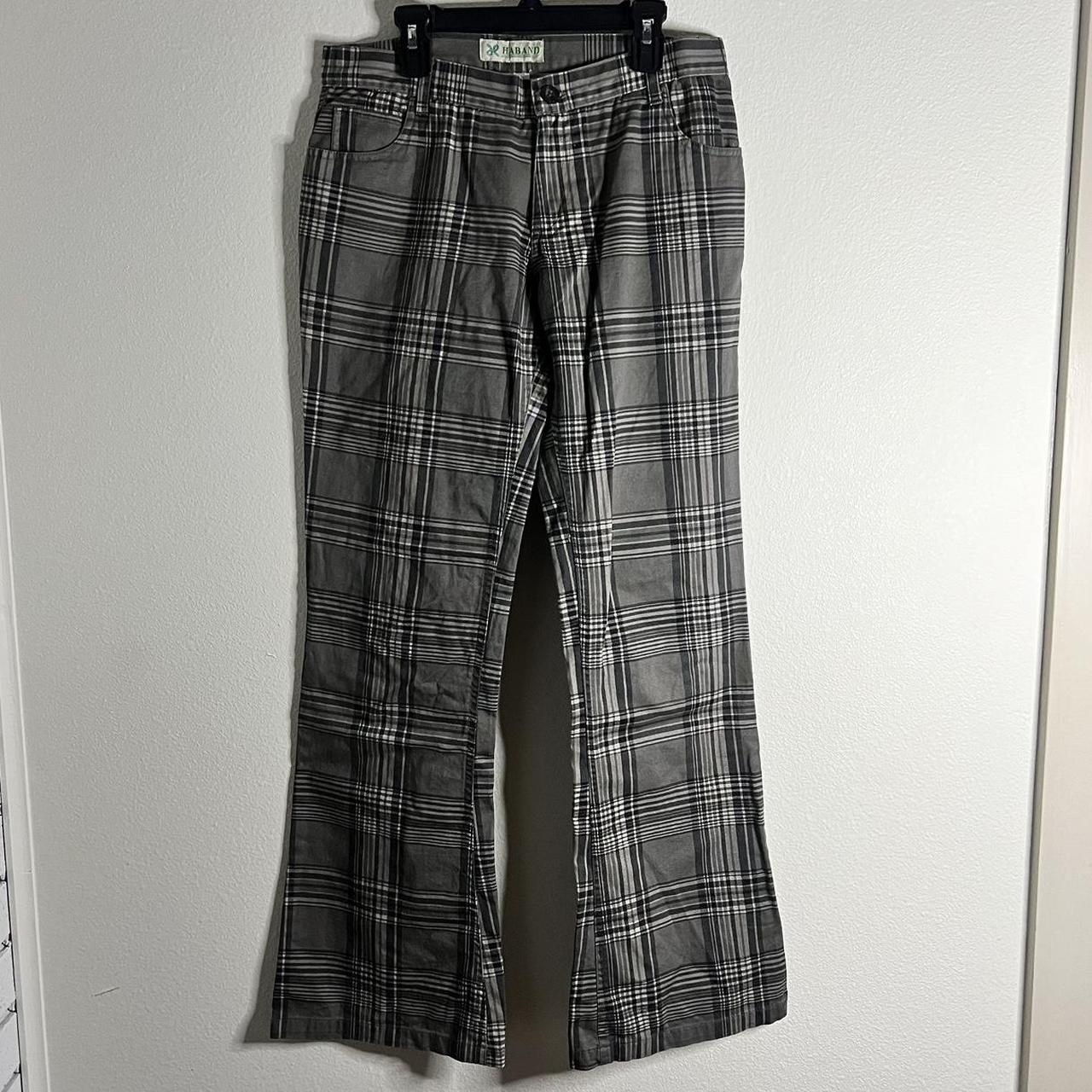 Plaid work best sale pants womens