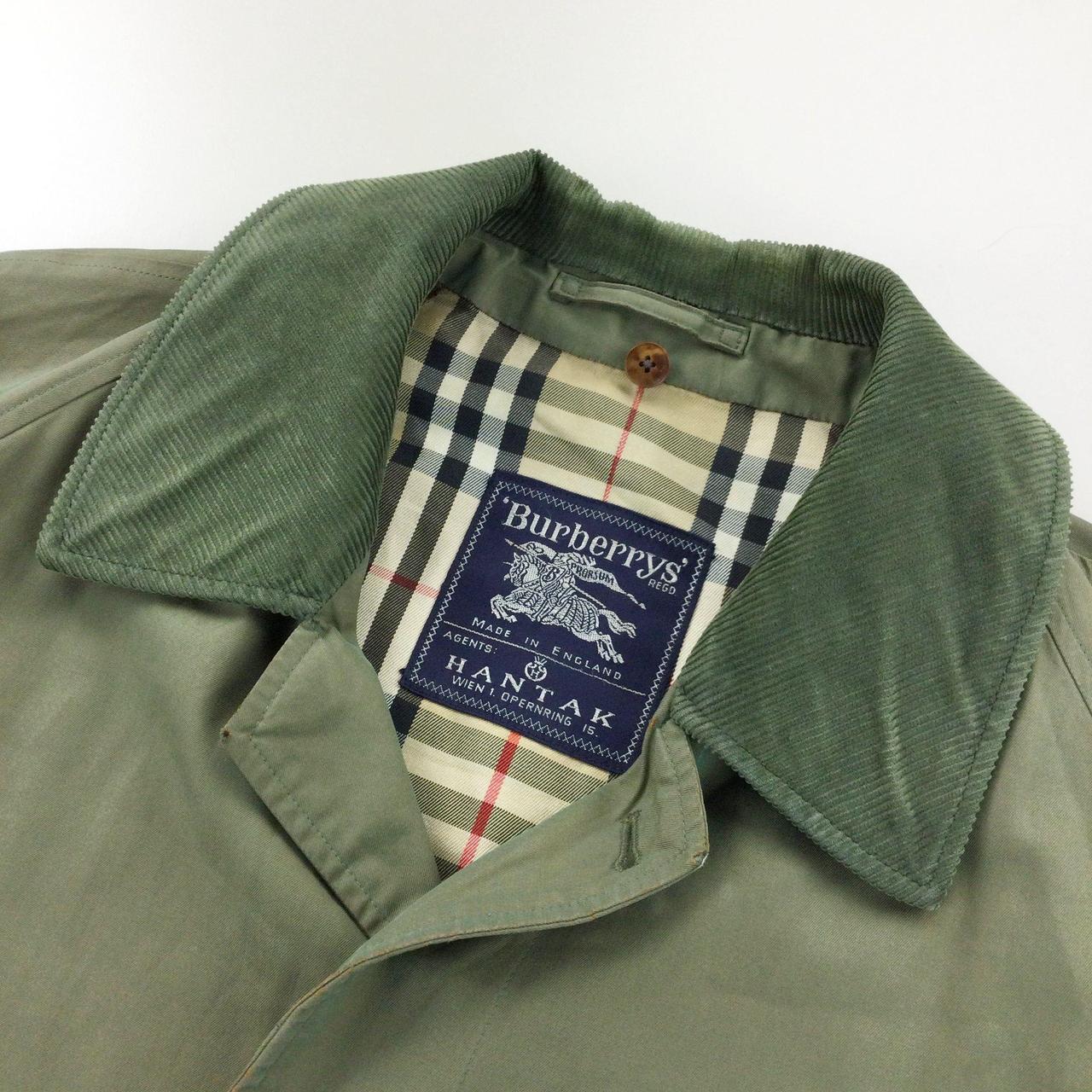 Burberry Men's Green Jacket | Depop