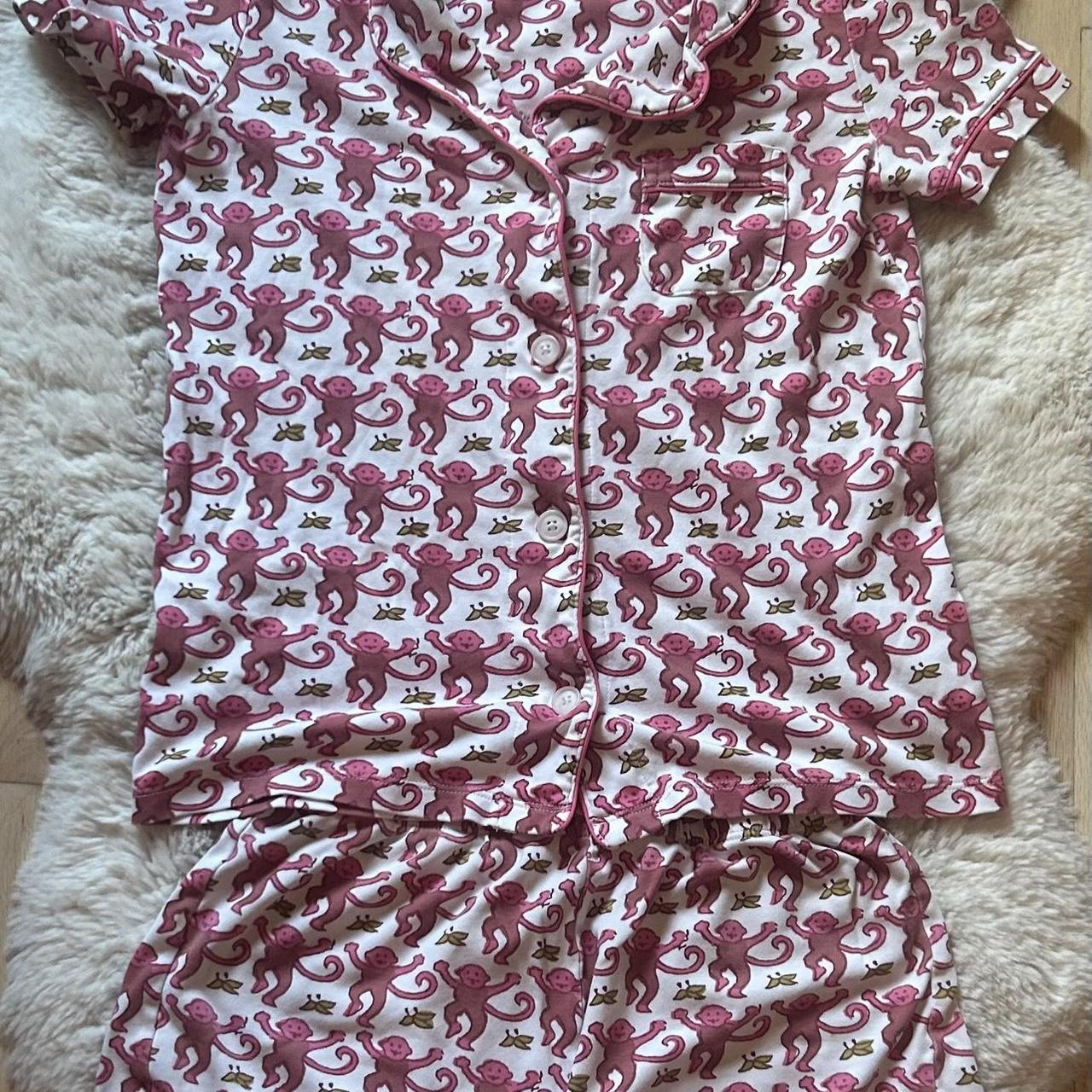 Roller Rabbit | Pink Monkeys | Short sleeves Pink... | Depop