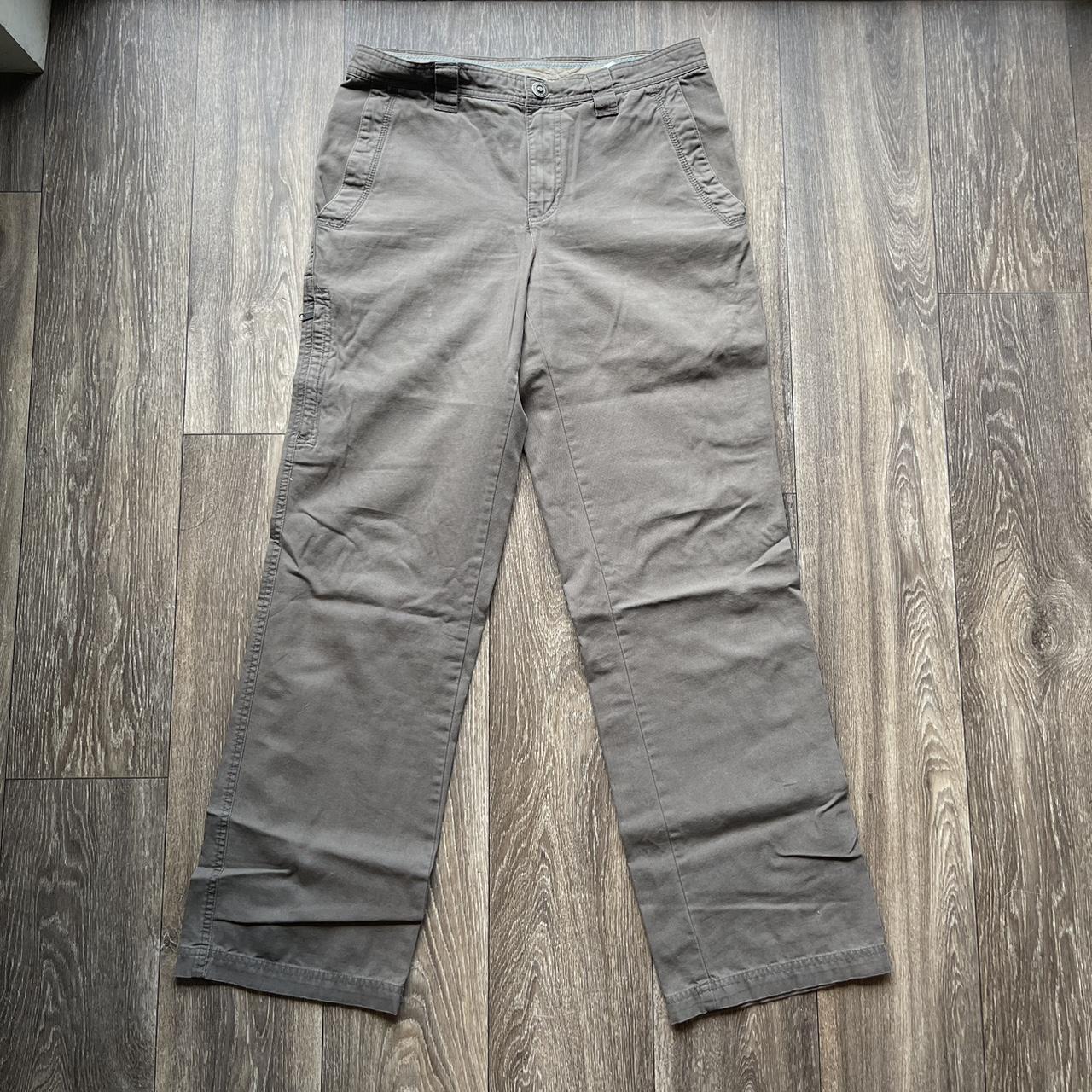 Columbia Utility pants, more of a hiking material if... - Depop