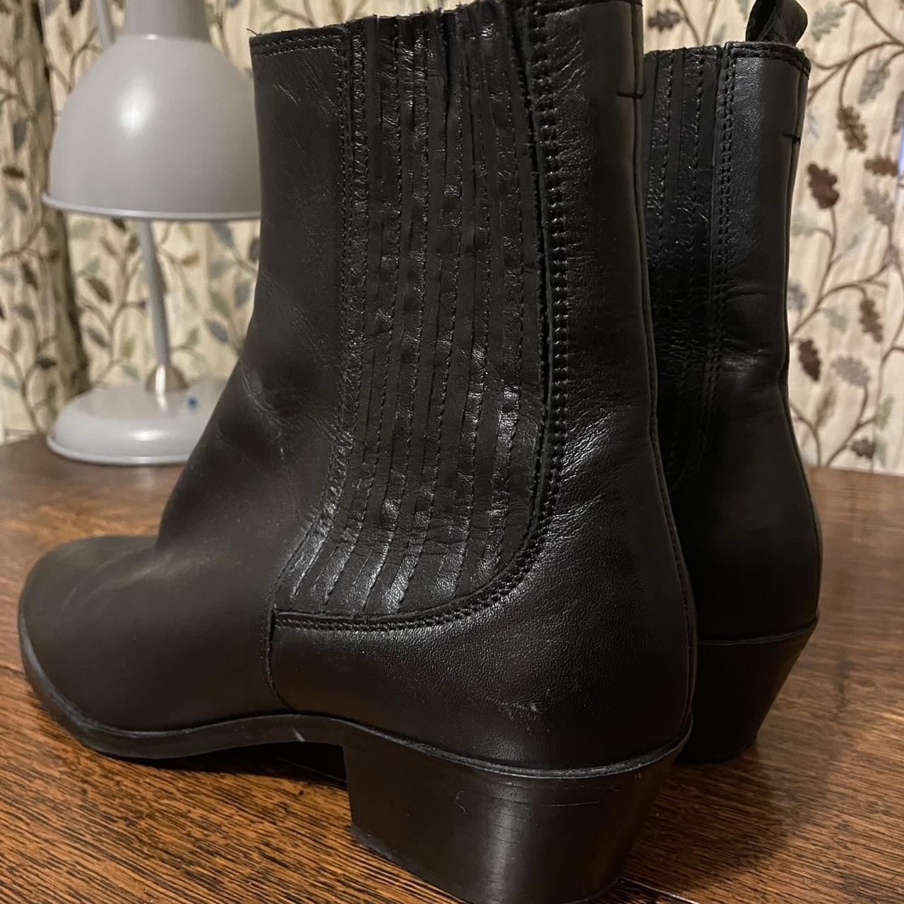 Zara Women's Black Boots | Depop