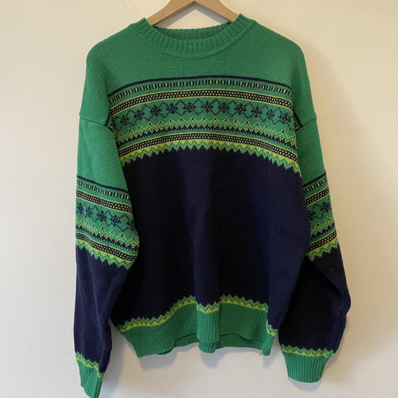 Vintage Gap Wool Sweater Made in Malaysia Size:... - Depop