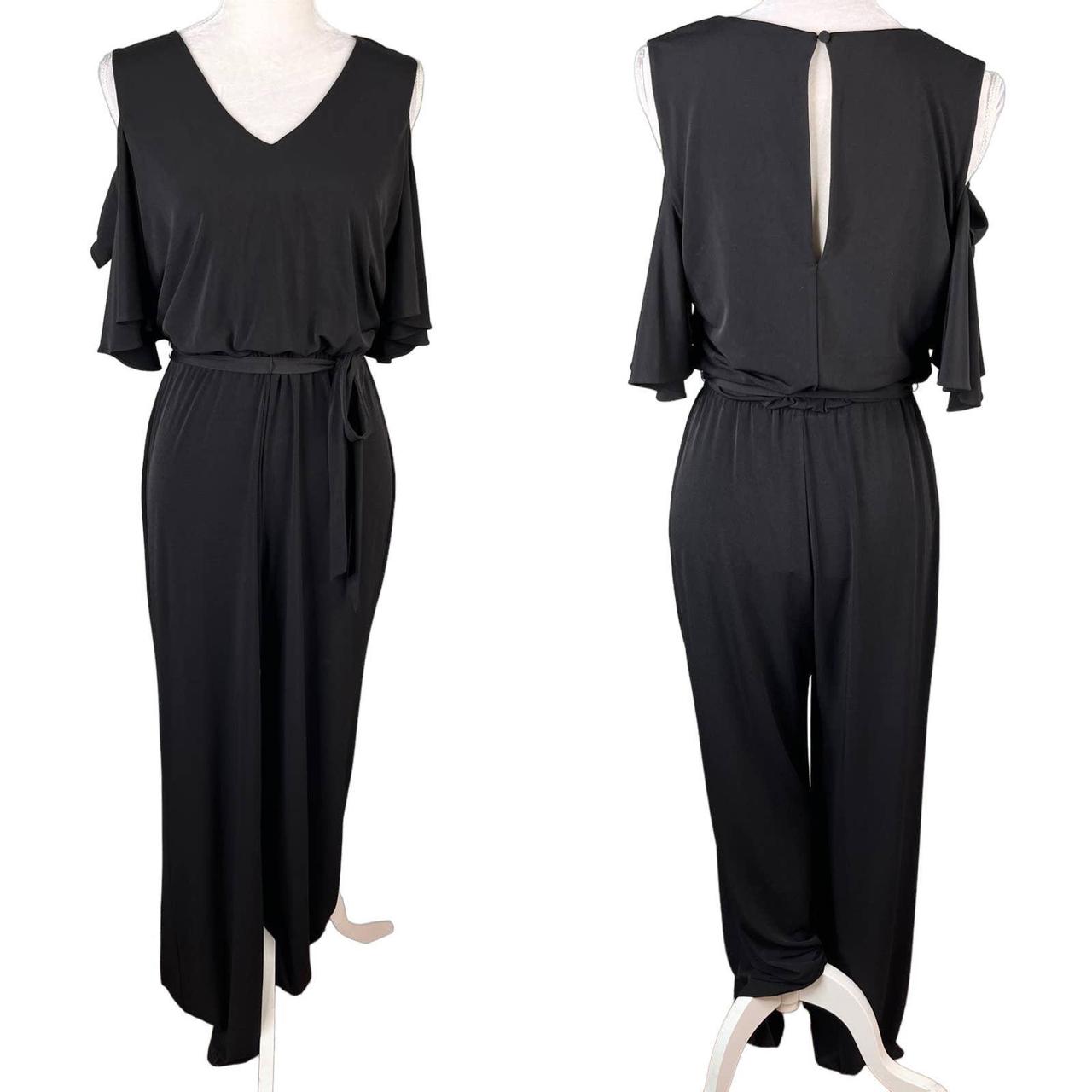 Calvin klein discount cold shoulder jumpsuit