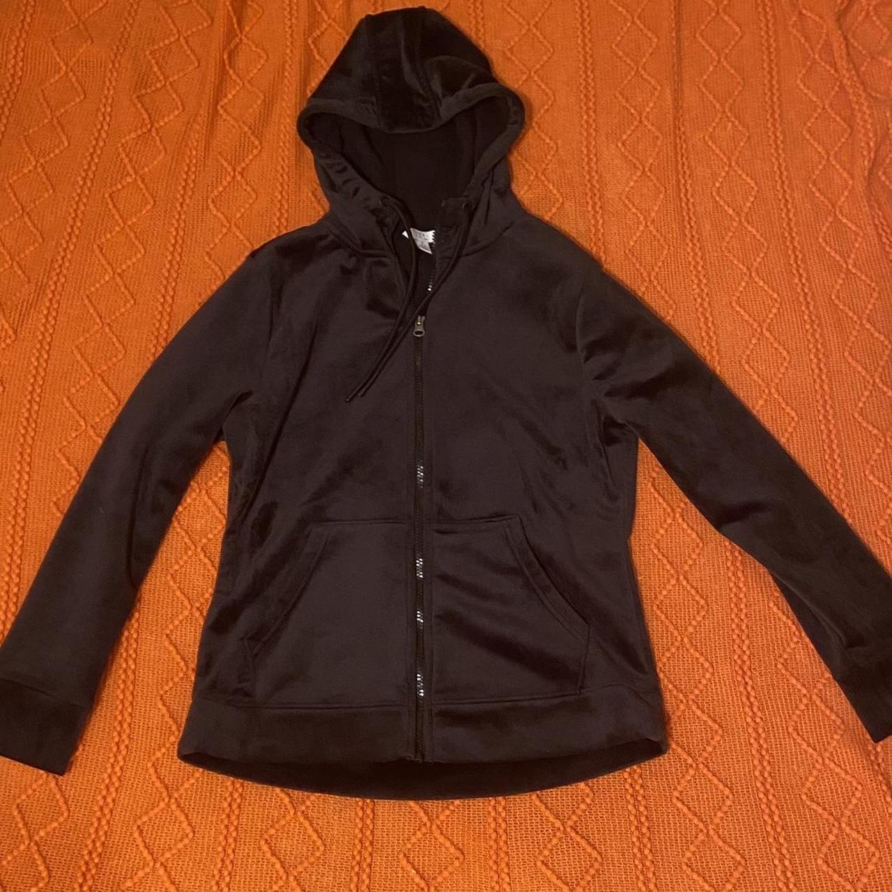 black zip up size-s - Depop