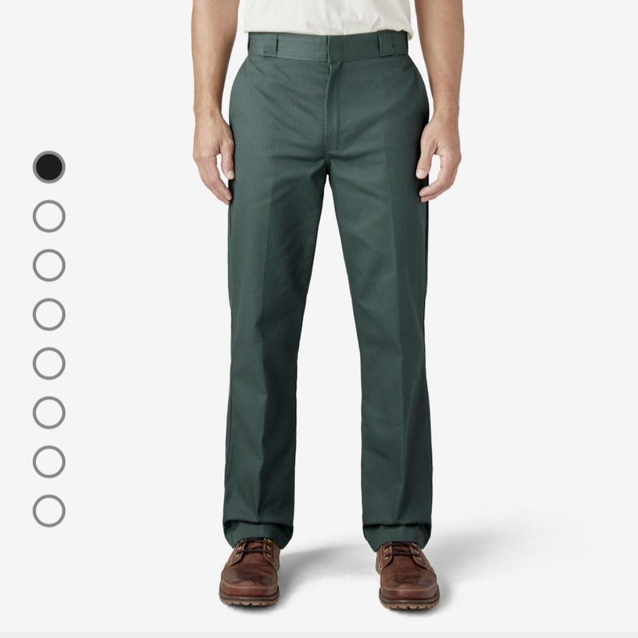 Green best sale dickies 874