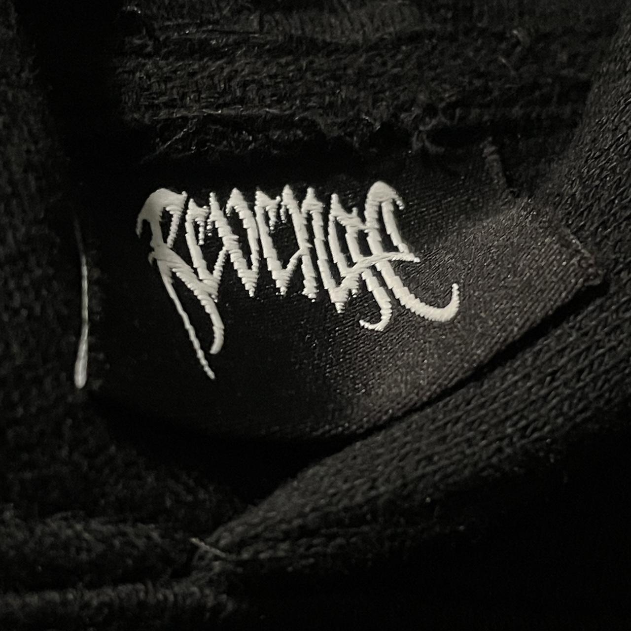 Revenge discount hoodie black