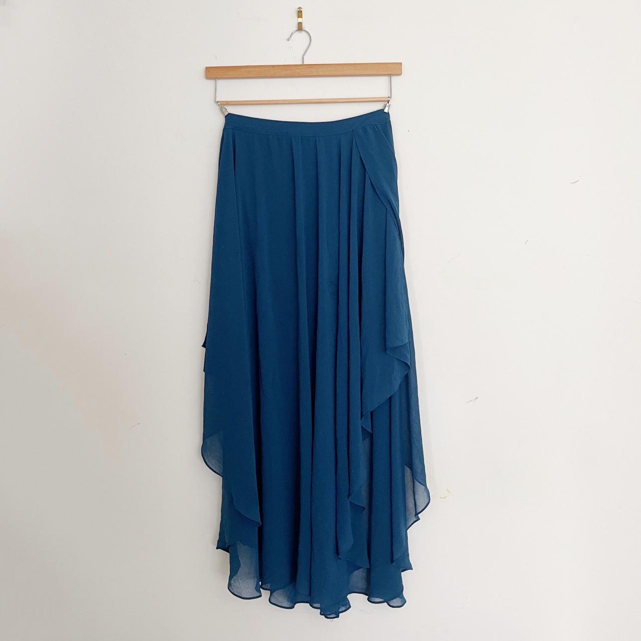 Forever 21 Women's Blue Skirt | Depop