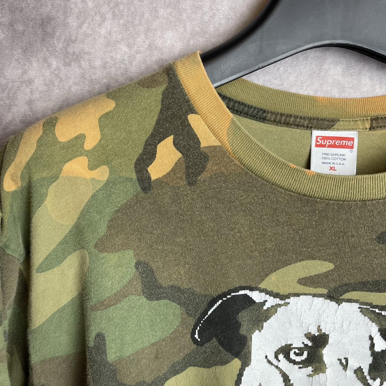 Supreme Pitbull Woodland Camo Tee SS20 Adult Size XL...