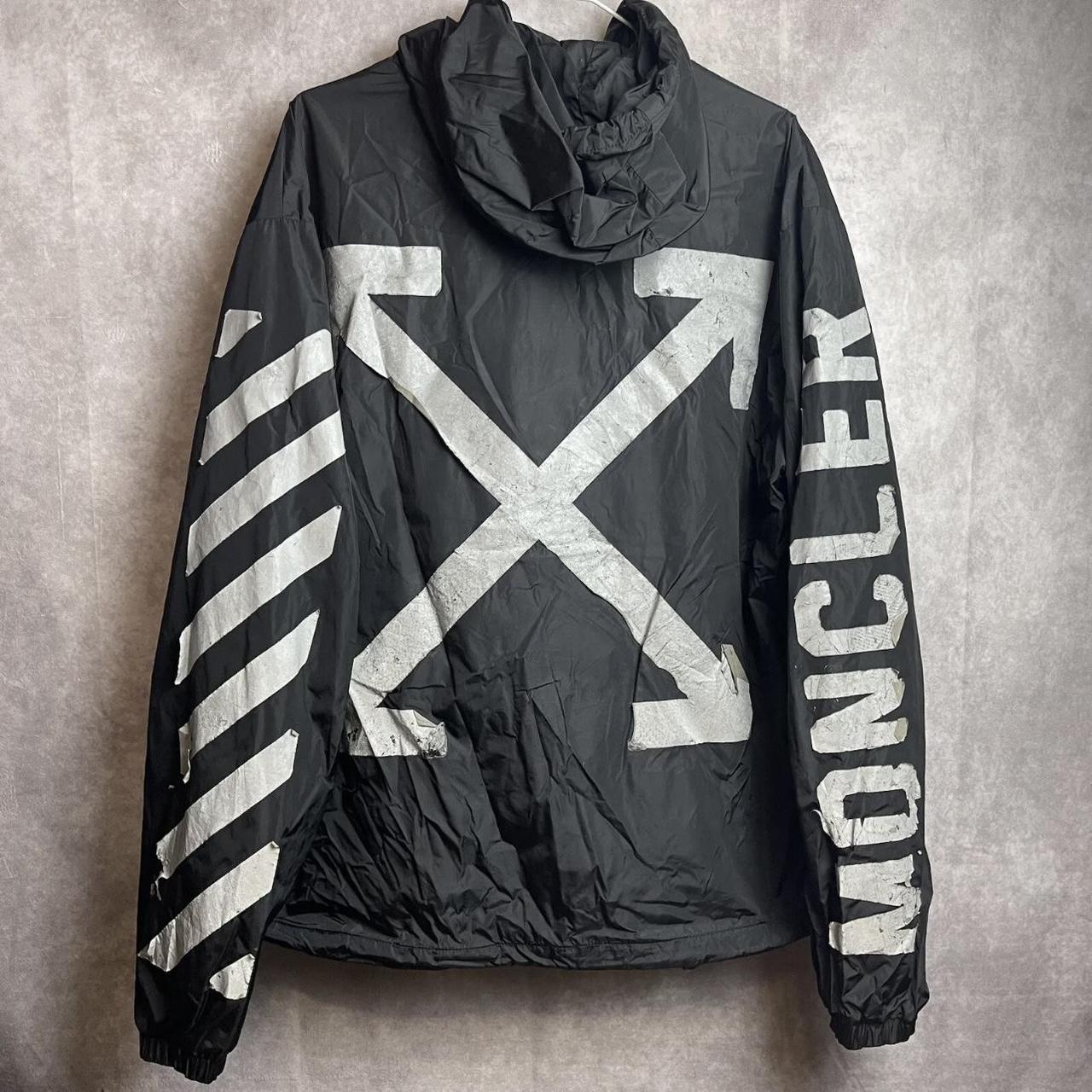 Moncler x off white 3m hotsell jacket