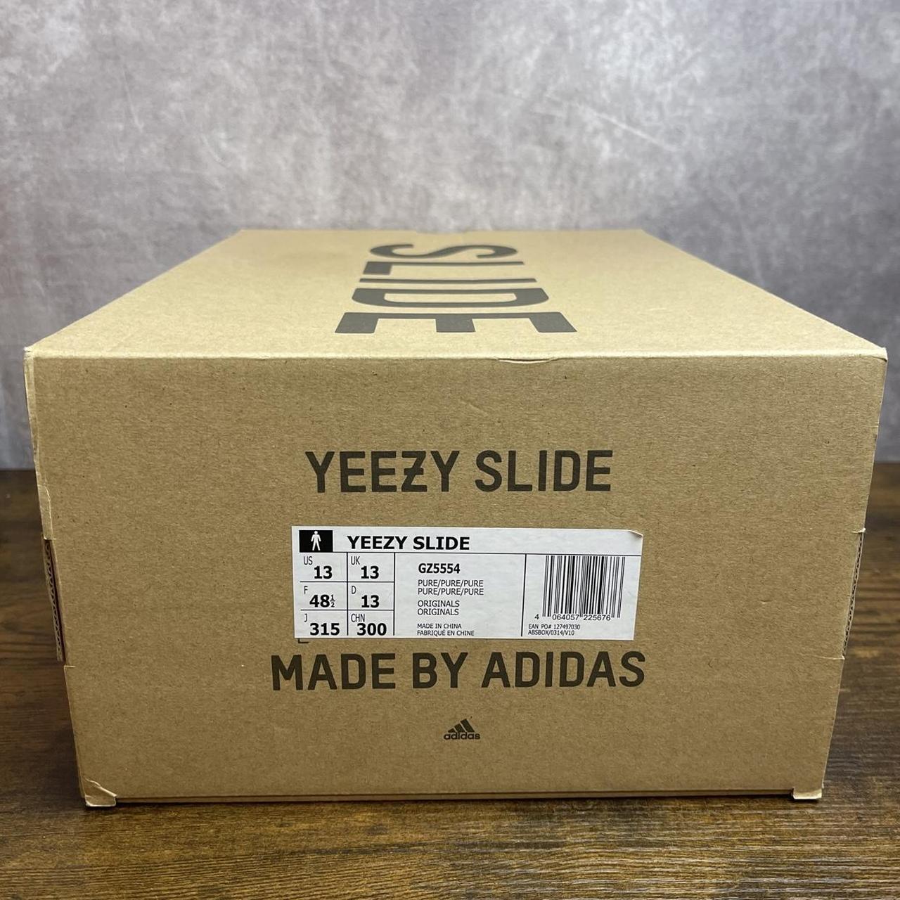 Adidas Yeezy Slide Pure First Release Size 13 Depop