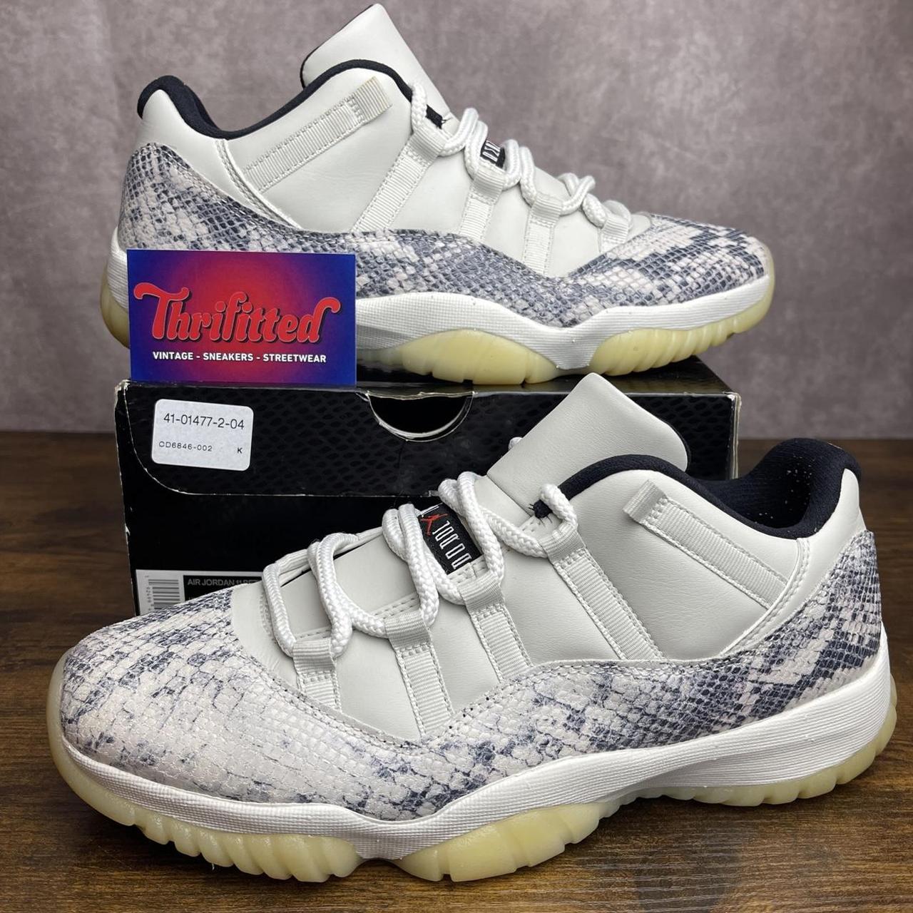 Air Jordan 11 Retro Low Snake Light Bone shops Shoes Size 11 Men’s