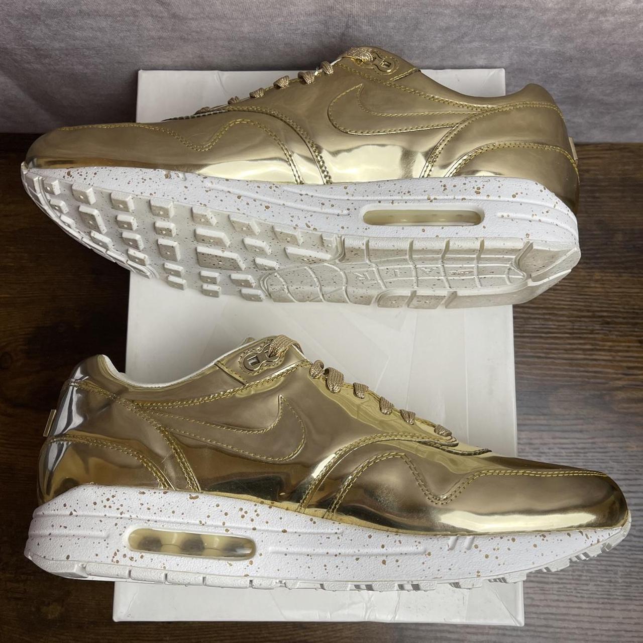 Nike Air Max 1 SP Liquid Gold Size 10.5 635786 770