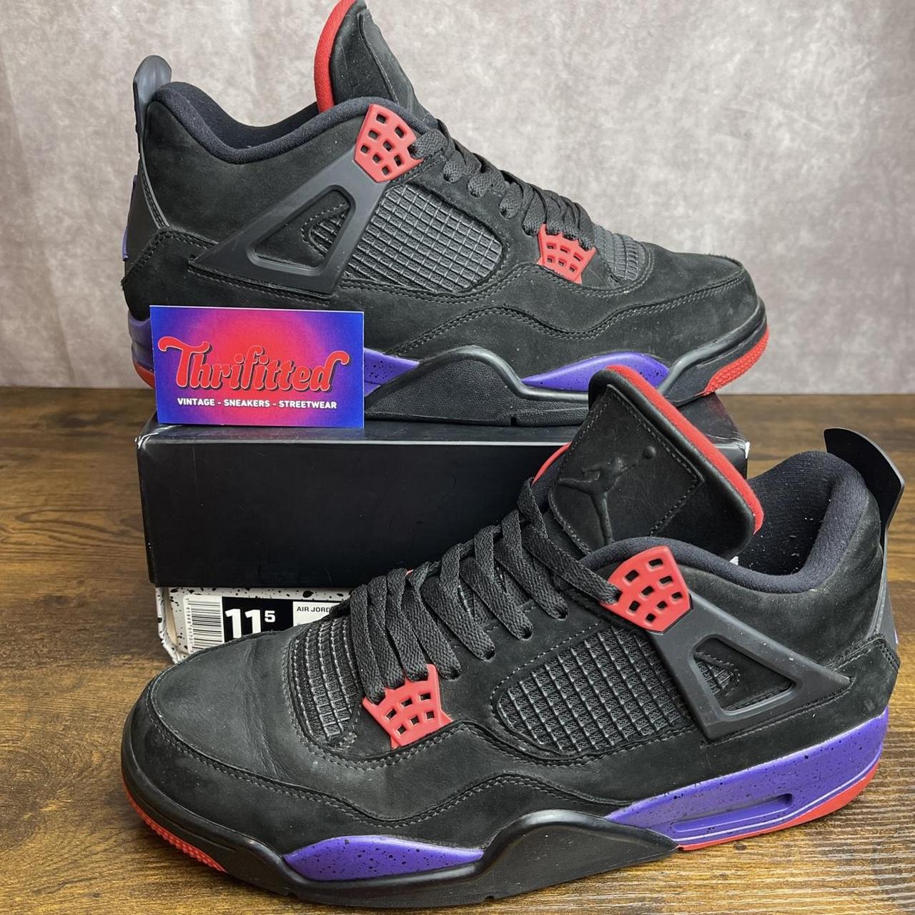 Jordan 4 Retro NRG Raptors 2018 Size 11.5 AQ3816 065. Depop