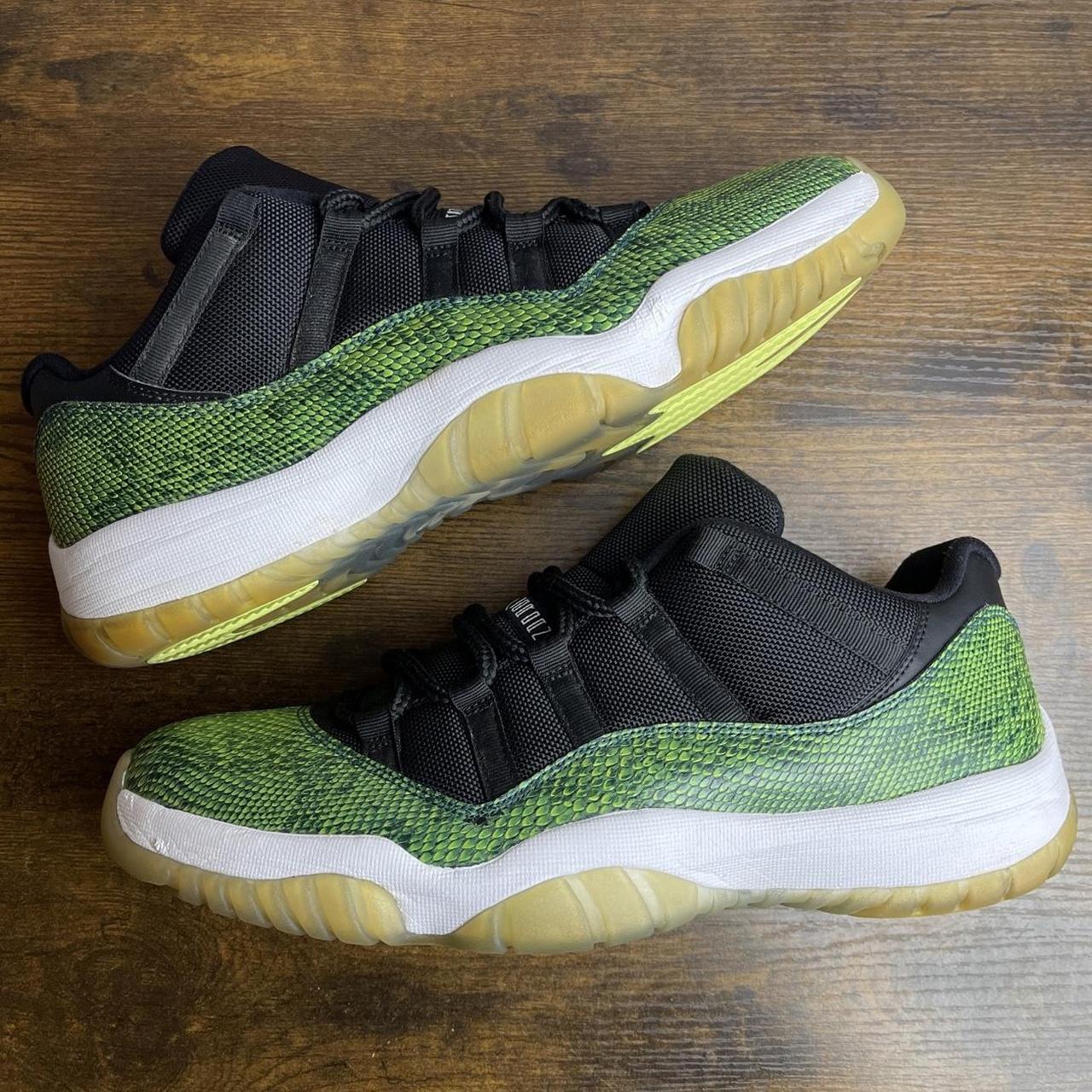 Nike Air Jordan XI 11 Retro green Basketball Shoes