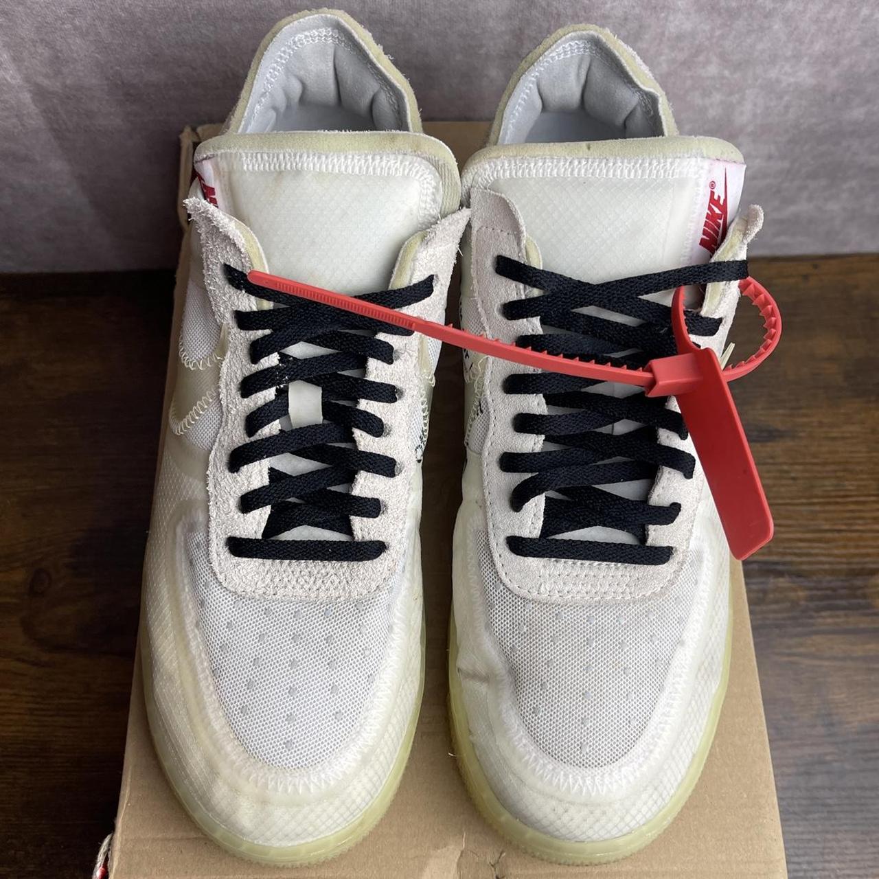 Nike Air Force Low x Off-White The Ten White Depop