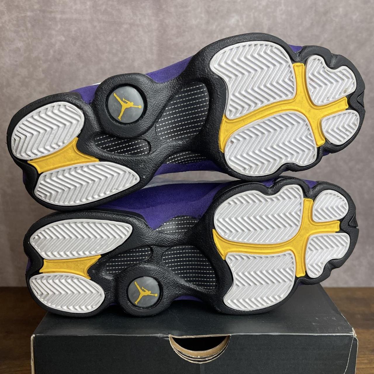 祝開店！大放出セール開催中 Jordan 13 Depop | 884129-105 GS 4.5 Size Lakers Mid Retro Shoes