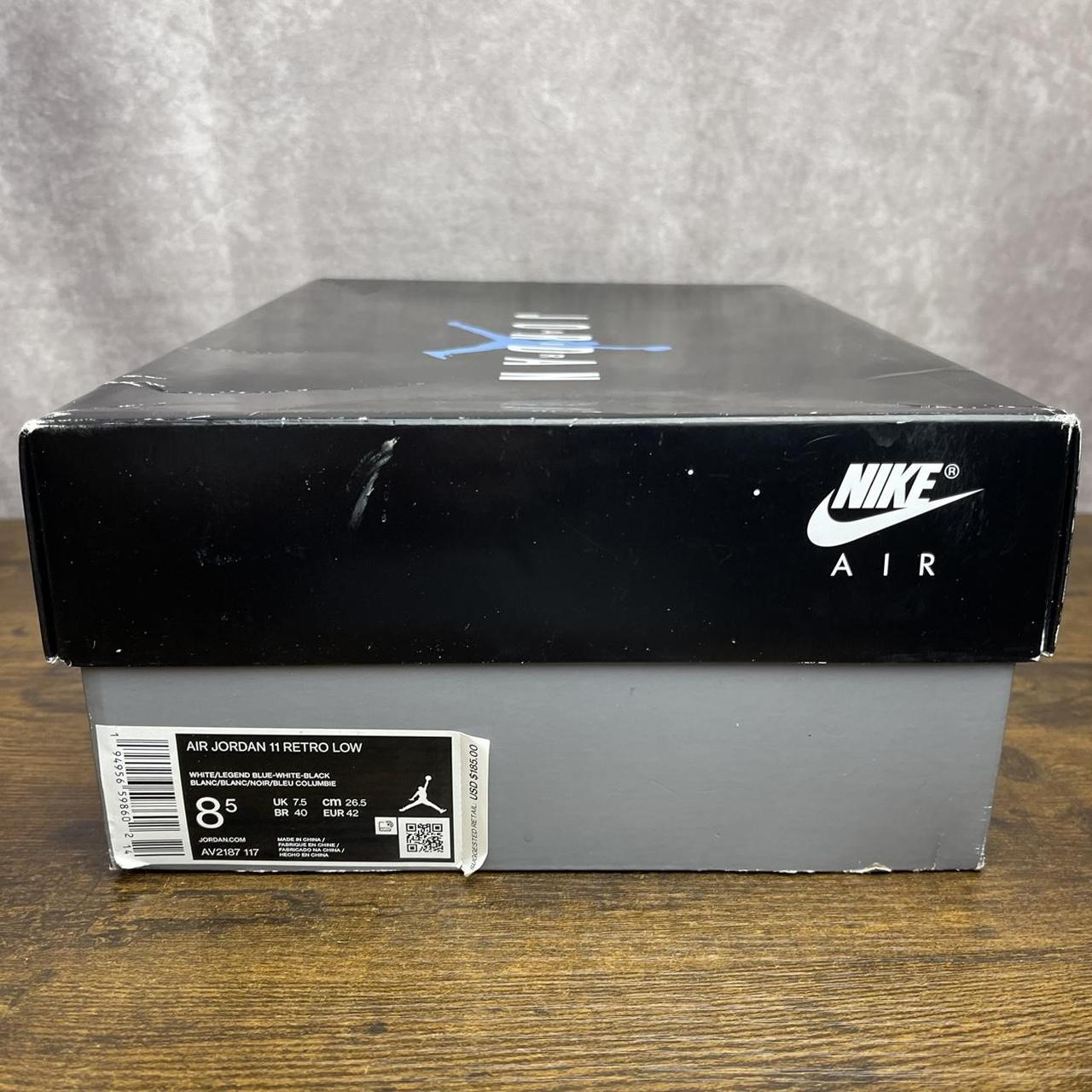 air jordan 11 legend blue box