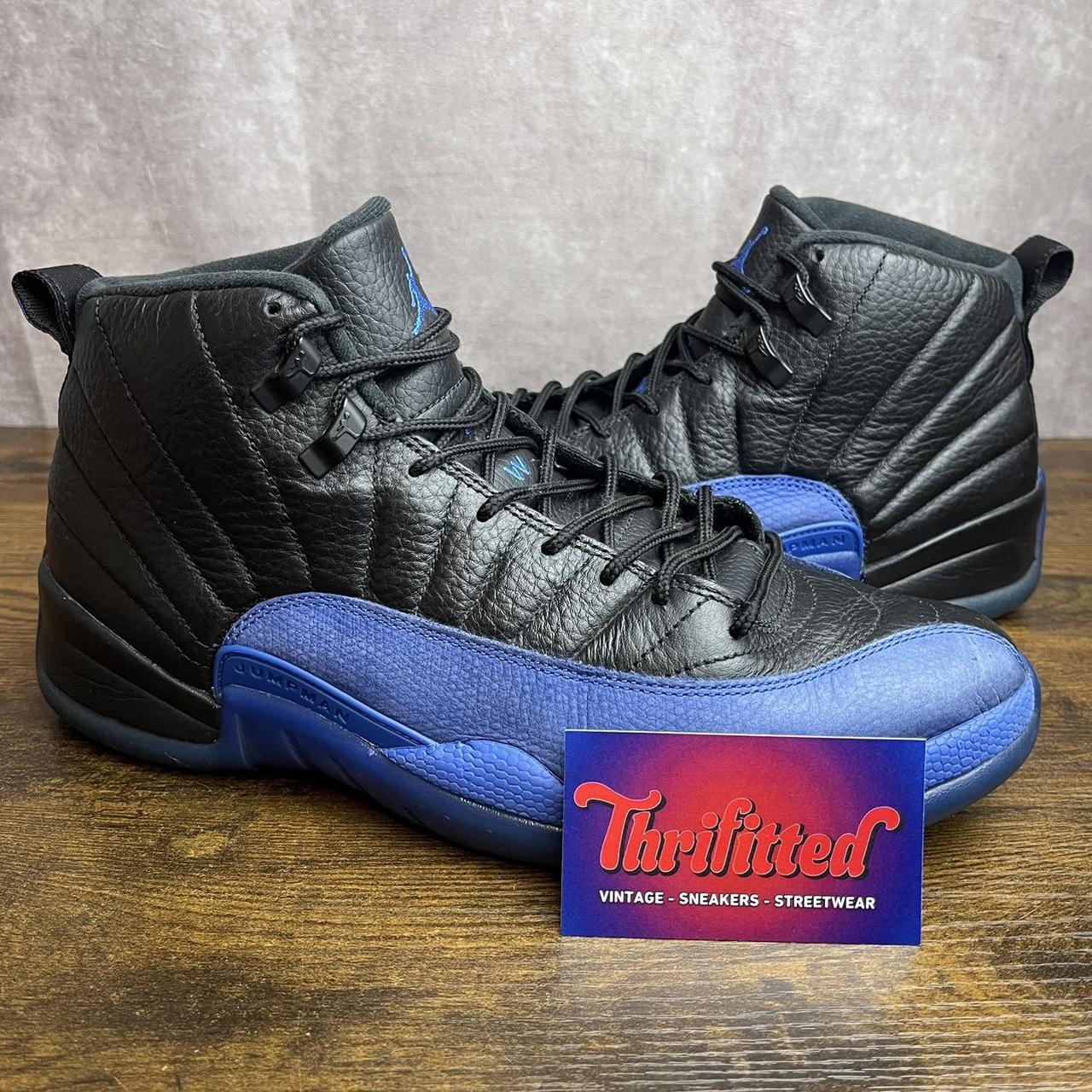 Jordan 12 blue black hotsell