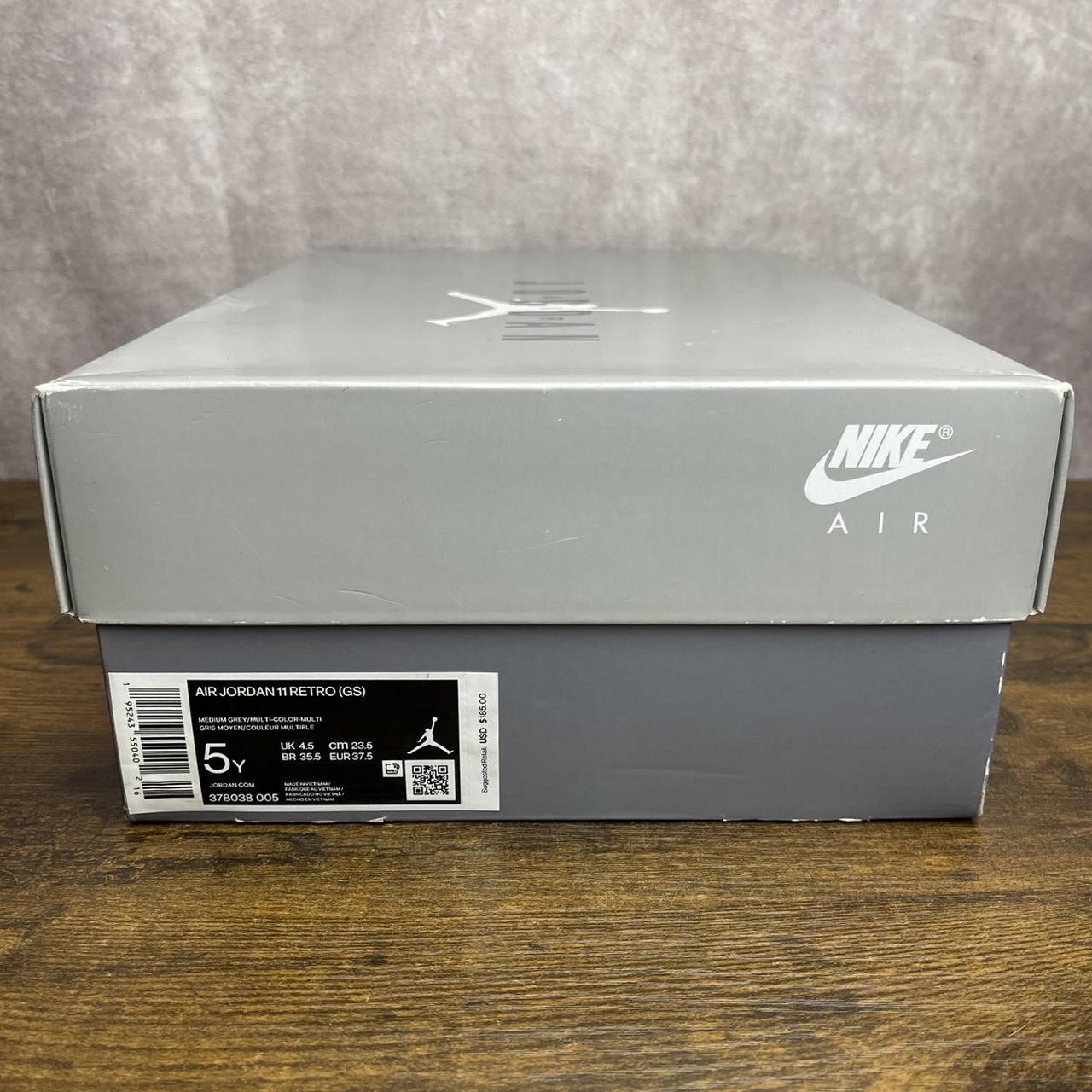 Jordan 11 Retro 2021 Mid Cool Grey Size 5 GS / 6.5W | Depop Jordan 11 Retro 2021 Mid Cool Grey Size 5 GS / 6.5W | Depop
