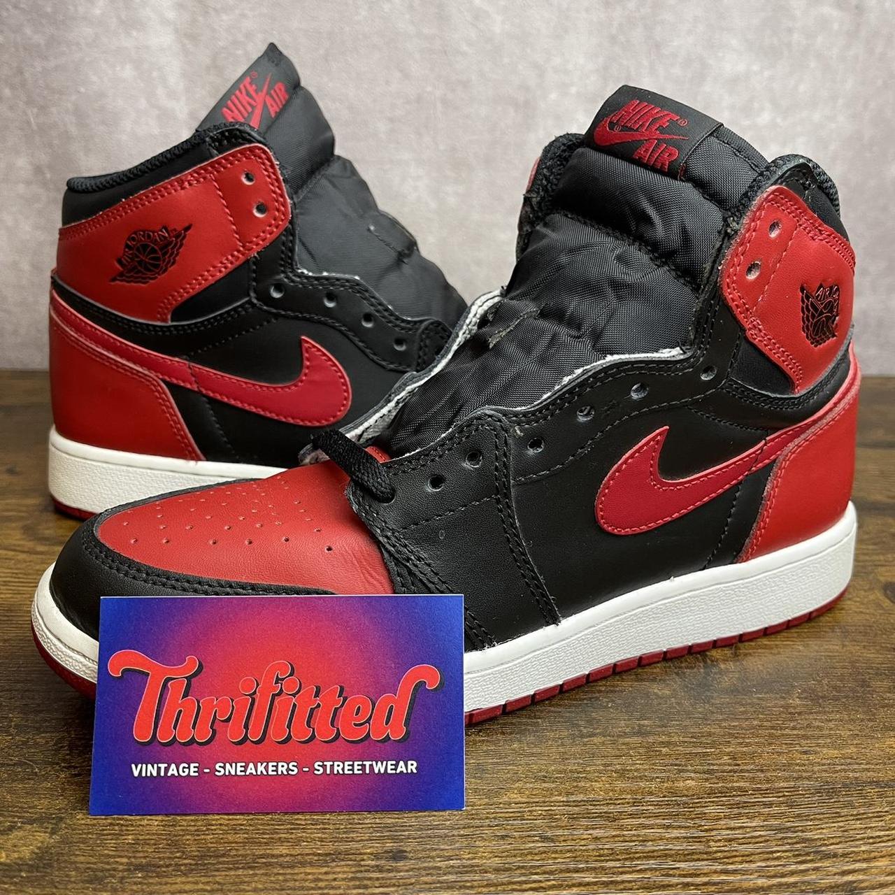 Nike Air Jordan 1 Retro High OG Bred Banned 2016. Depop