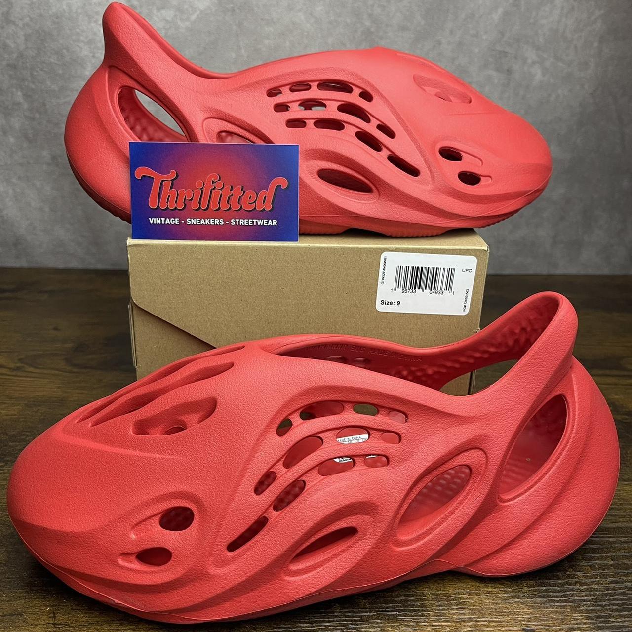 Sneaker All Red Yeezy Slides Yeezy Slides Adidas Yeezy Orange